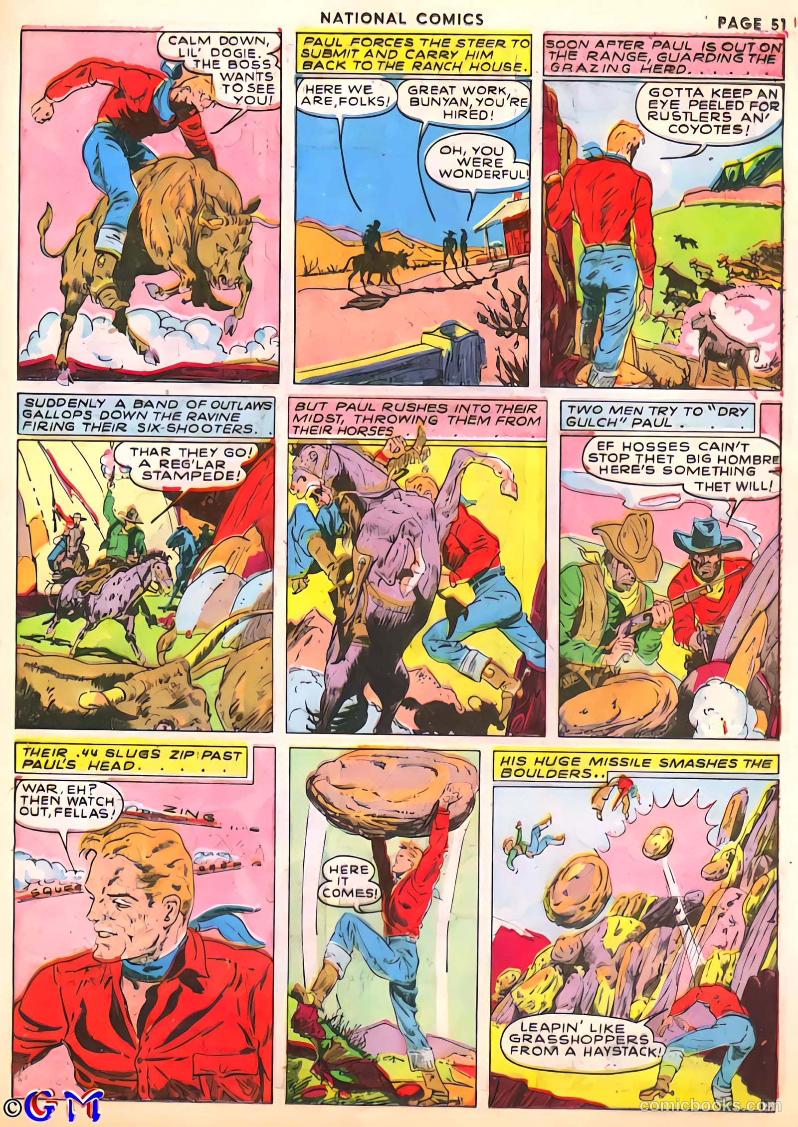 National Comics #14 (1941) — page 51 of 68