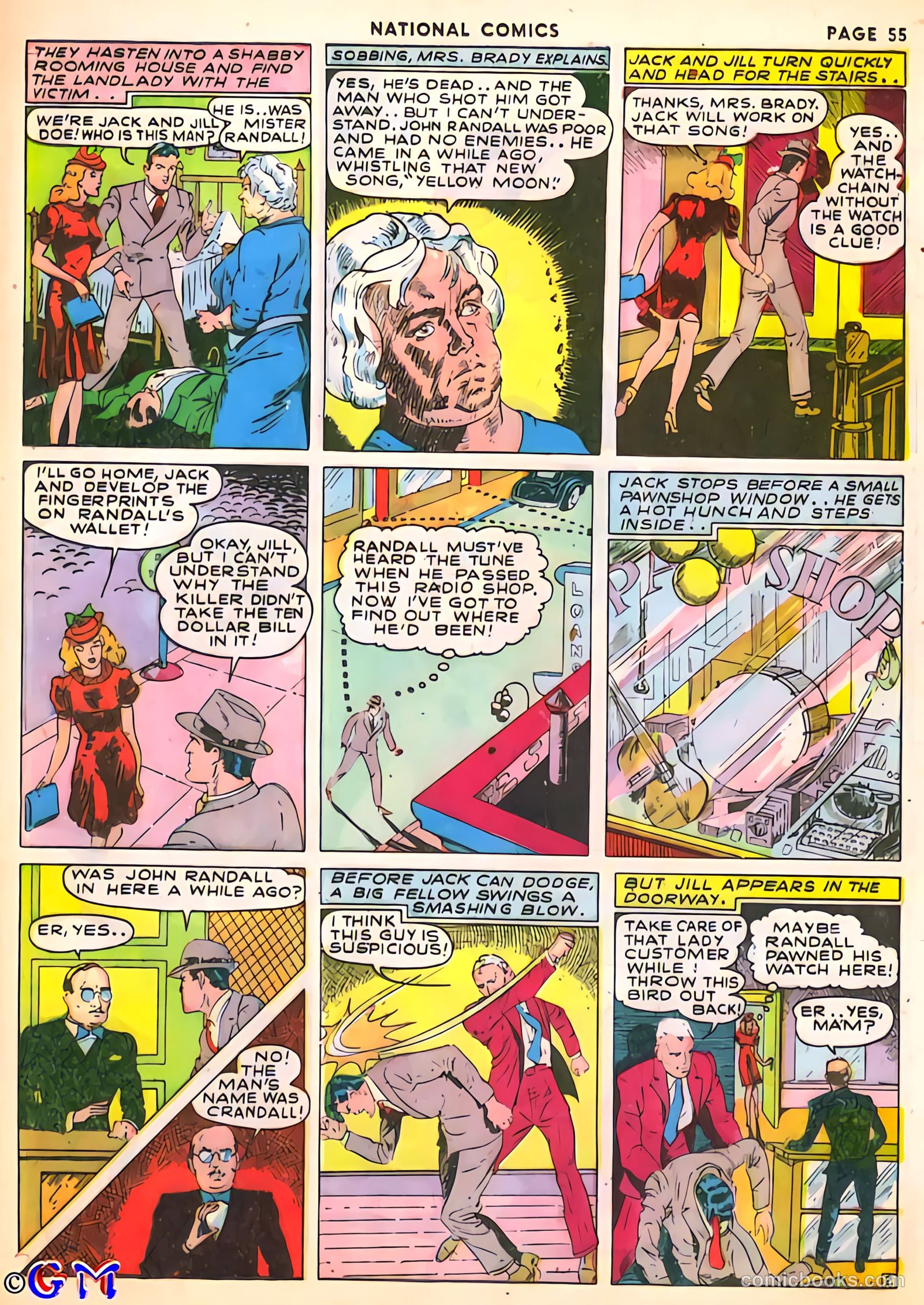 National Comics #14 (1941) — page 55 of 68