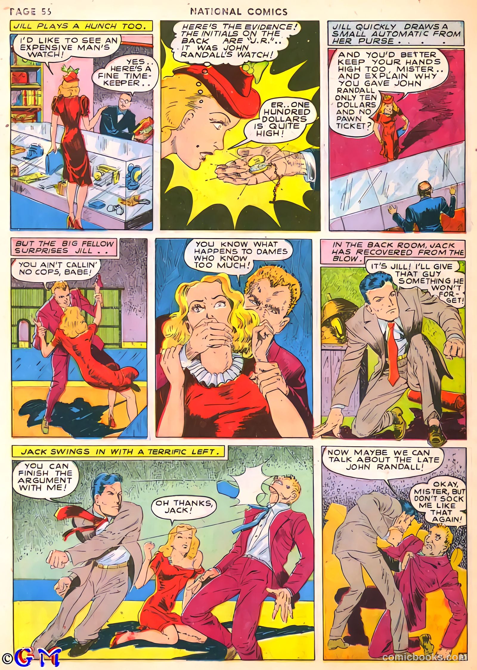 National Comics #14 (1941) — page 56 of 68