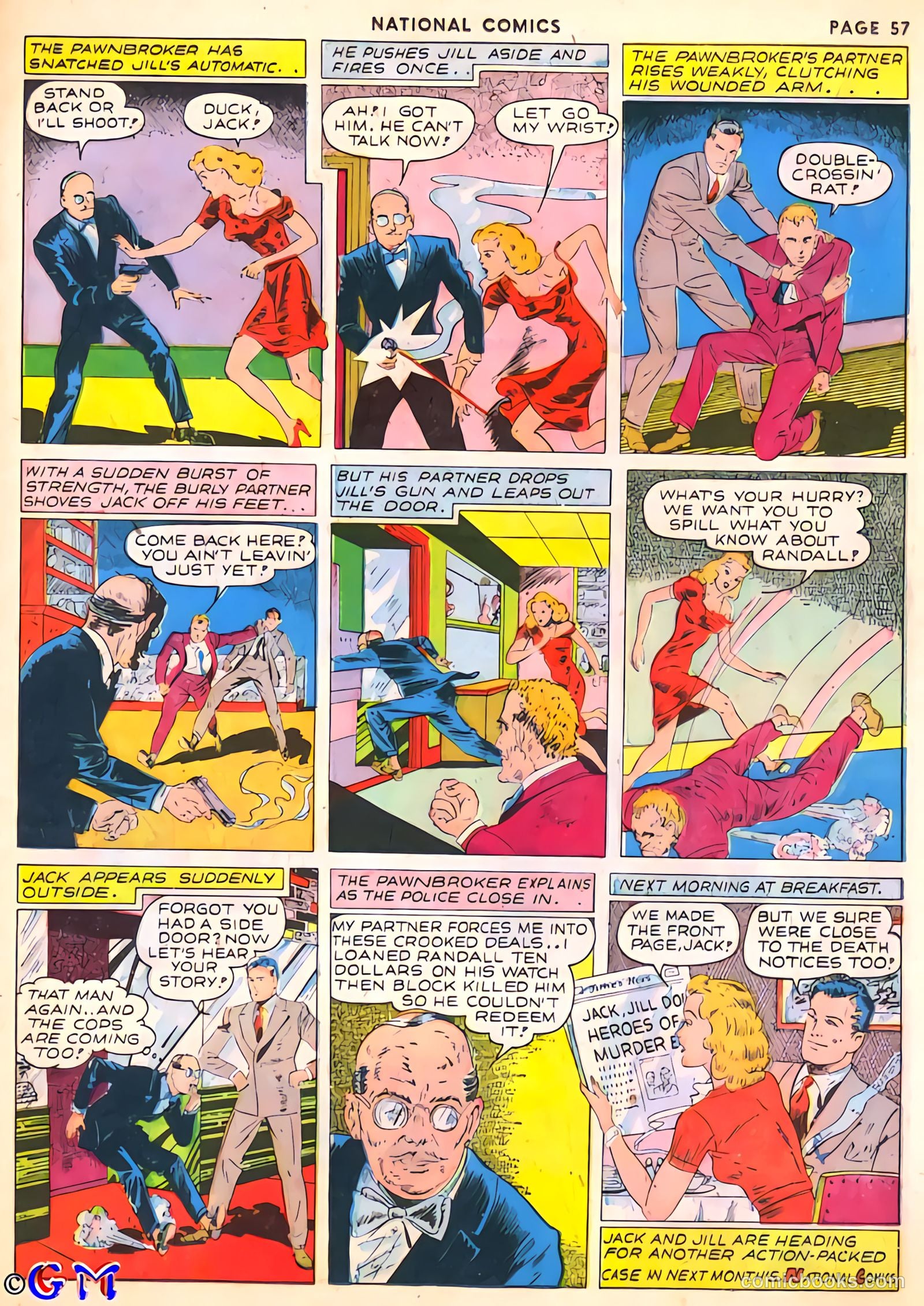 National Comics #14 (1941) — page 57 of 68
