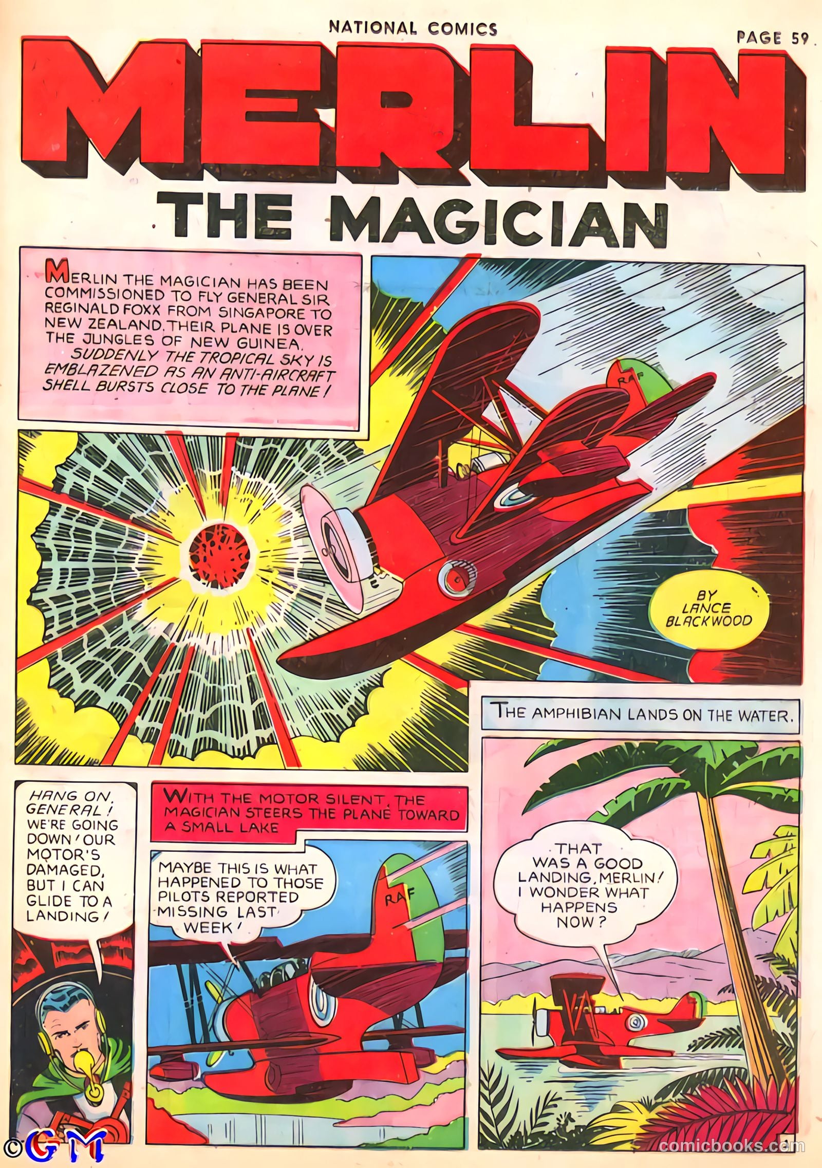 National Comics #14 (1941) — page 59 of 68