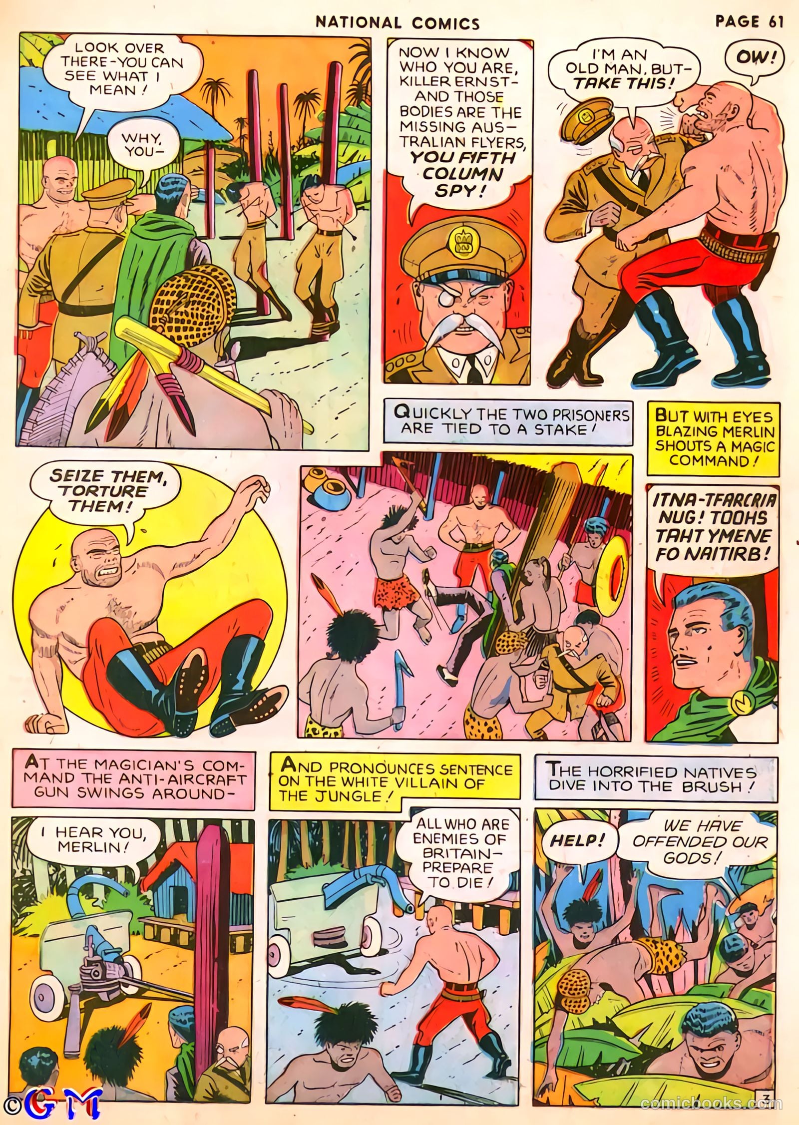 National Comics #14 (1941) — page 61 of 68