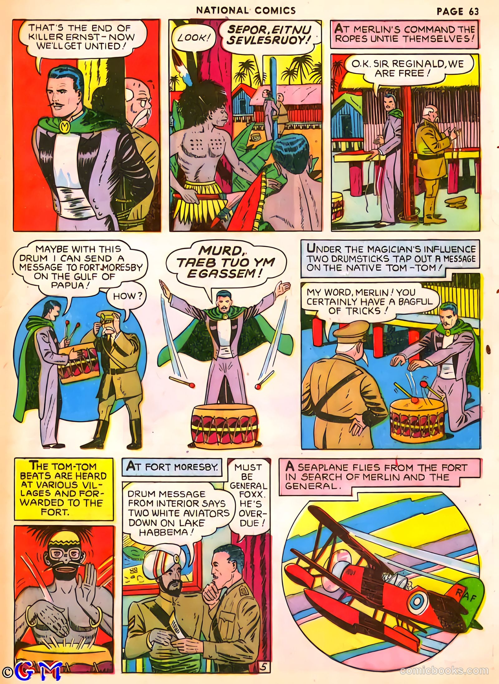 National Comics #14 (1941) — page 63 of 68