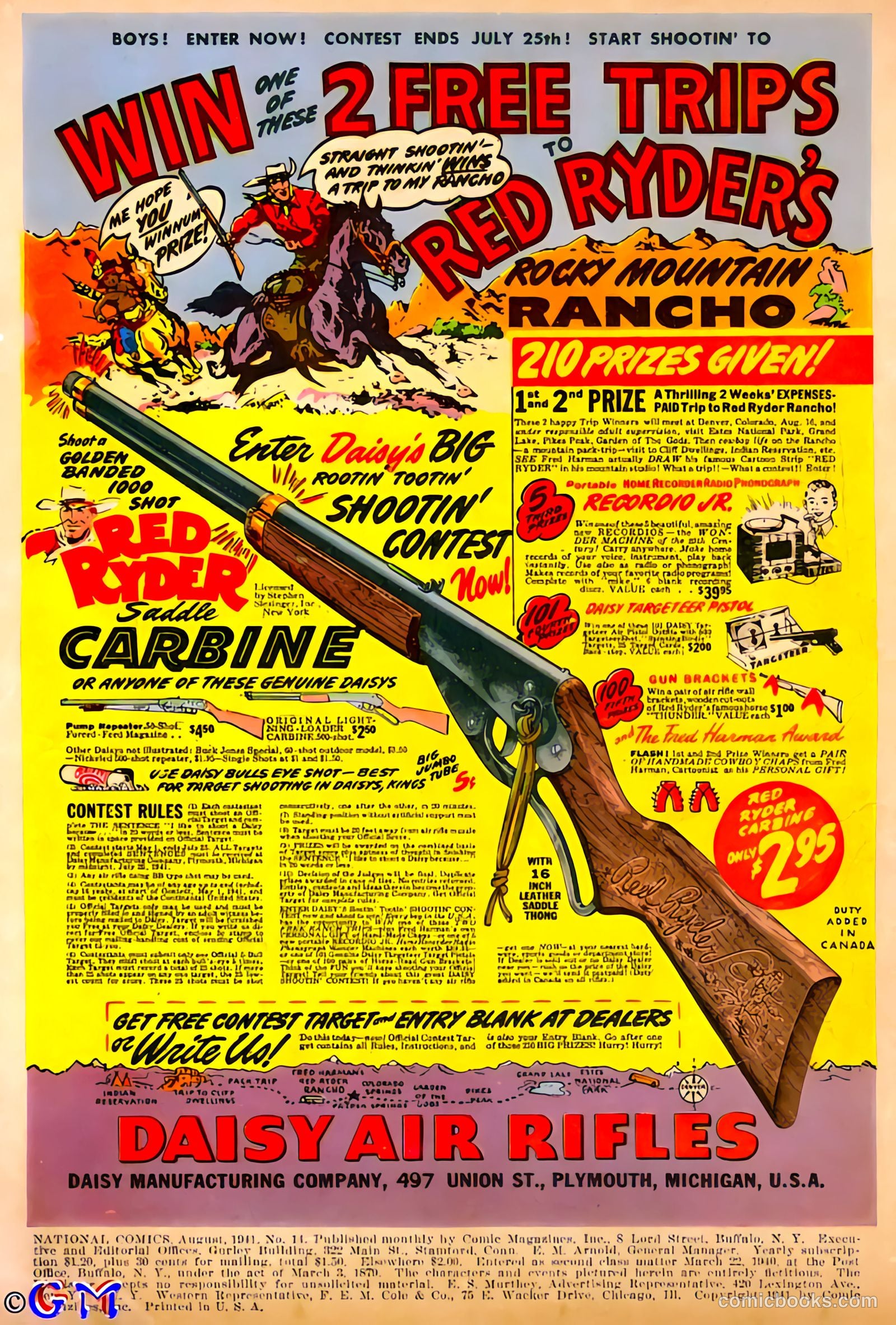 National Comics #14 (1941) — page 68 of 68