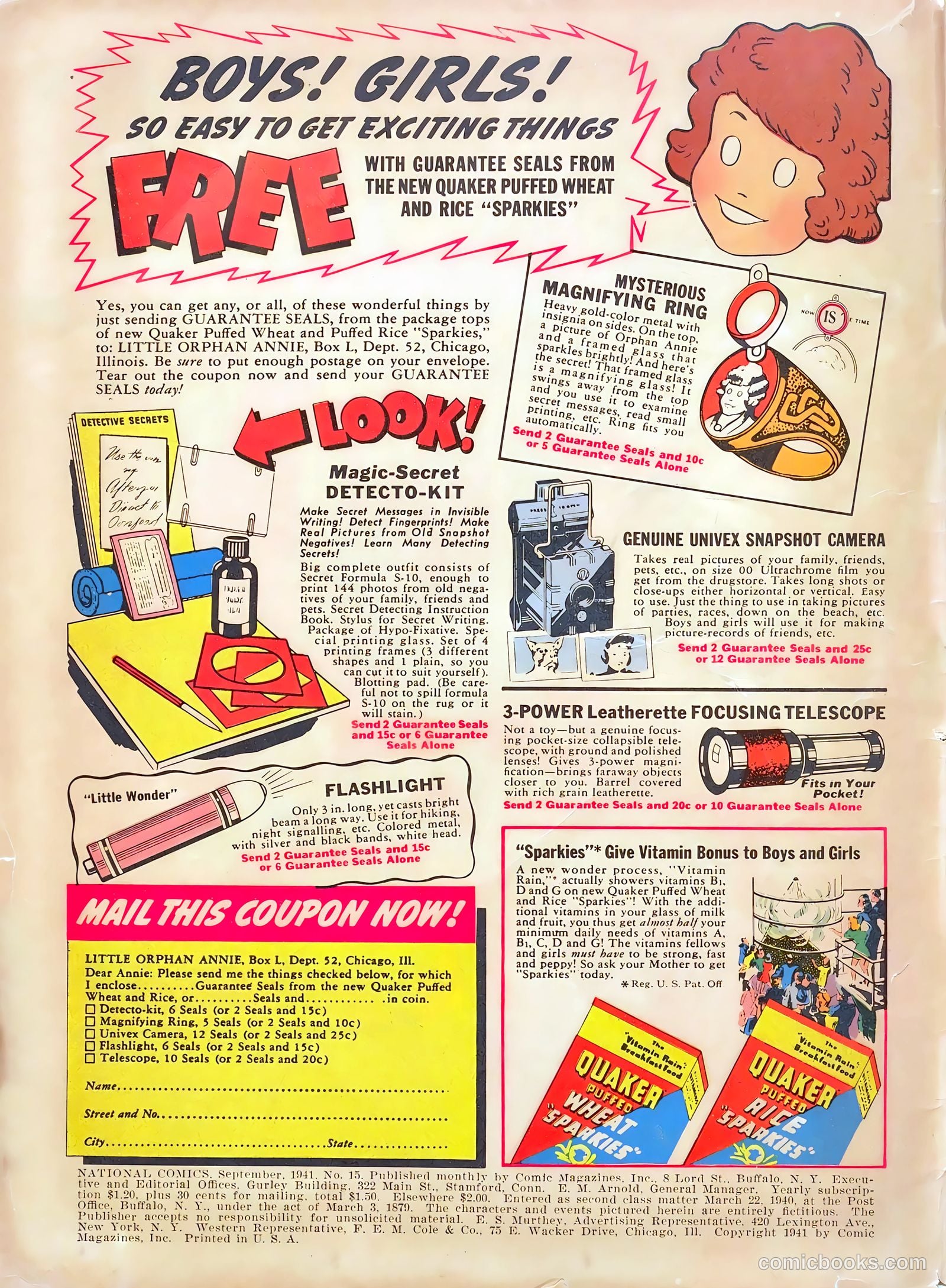 National Comics #15 (1941) — page 2 of 68
