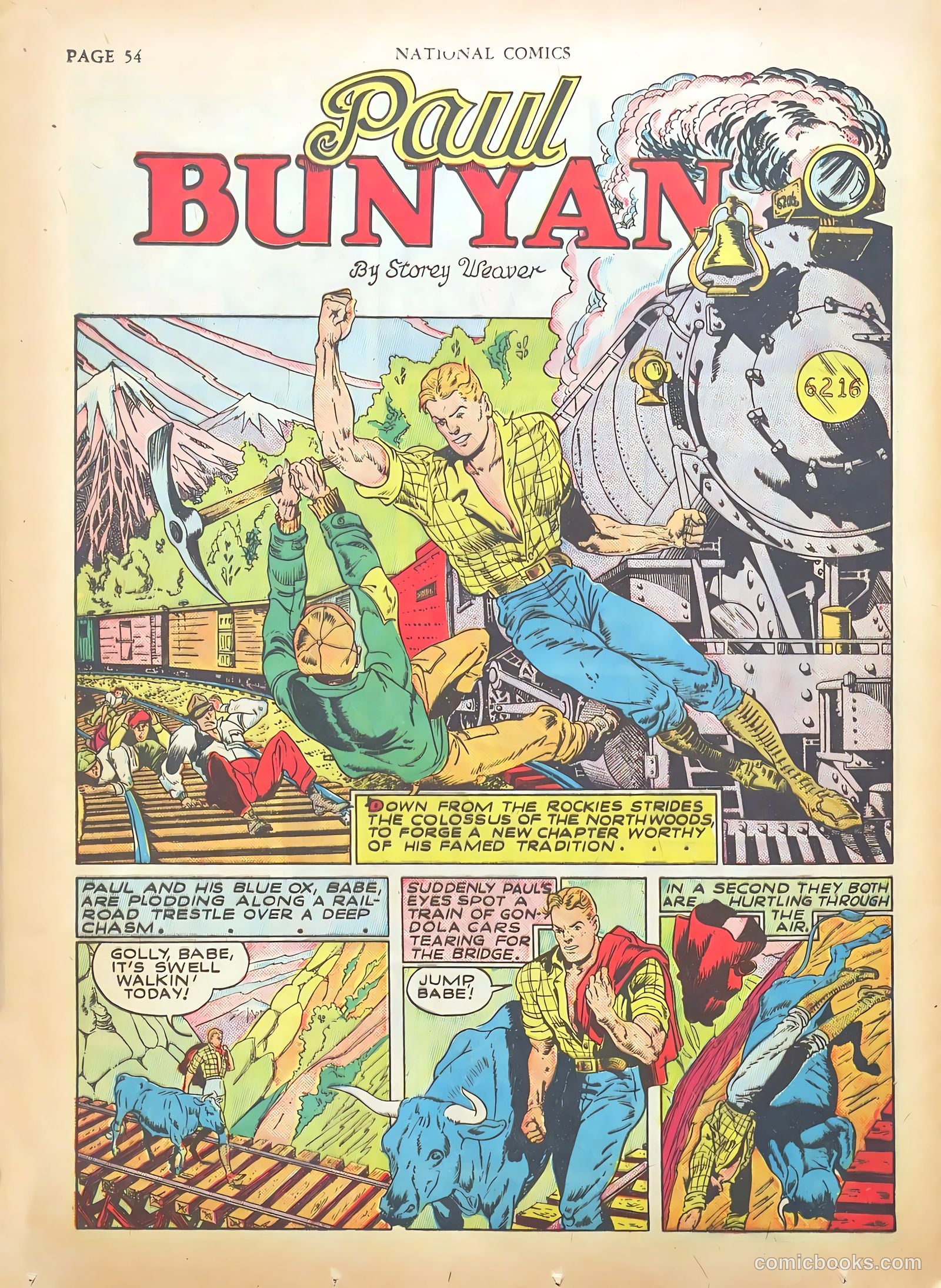 National Comics #15 (1941) — page 56 of 68