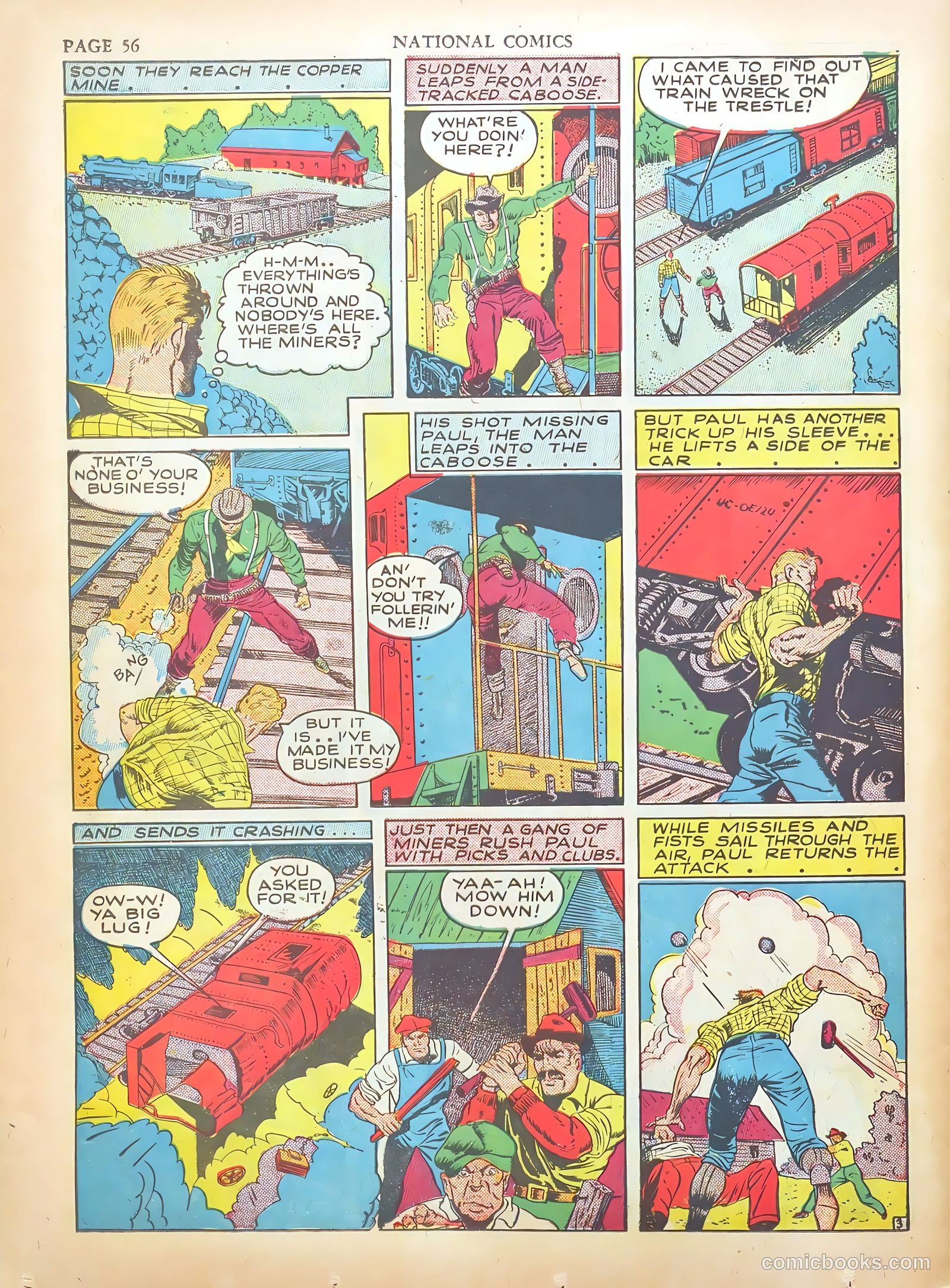 National Comics #15 (1941) — page 58 of 68