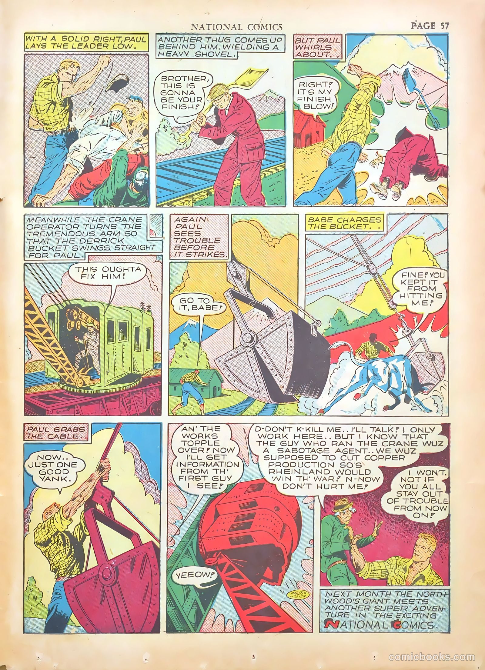 National Comics #15 (1941) — page 59 of 68