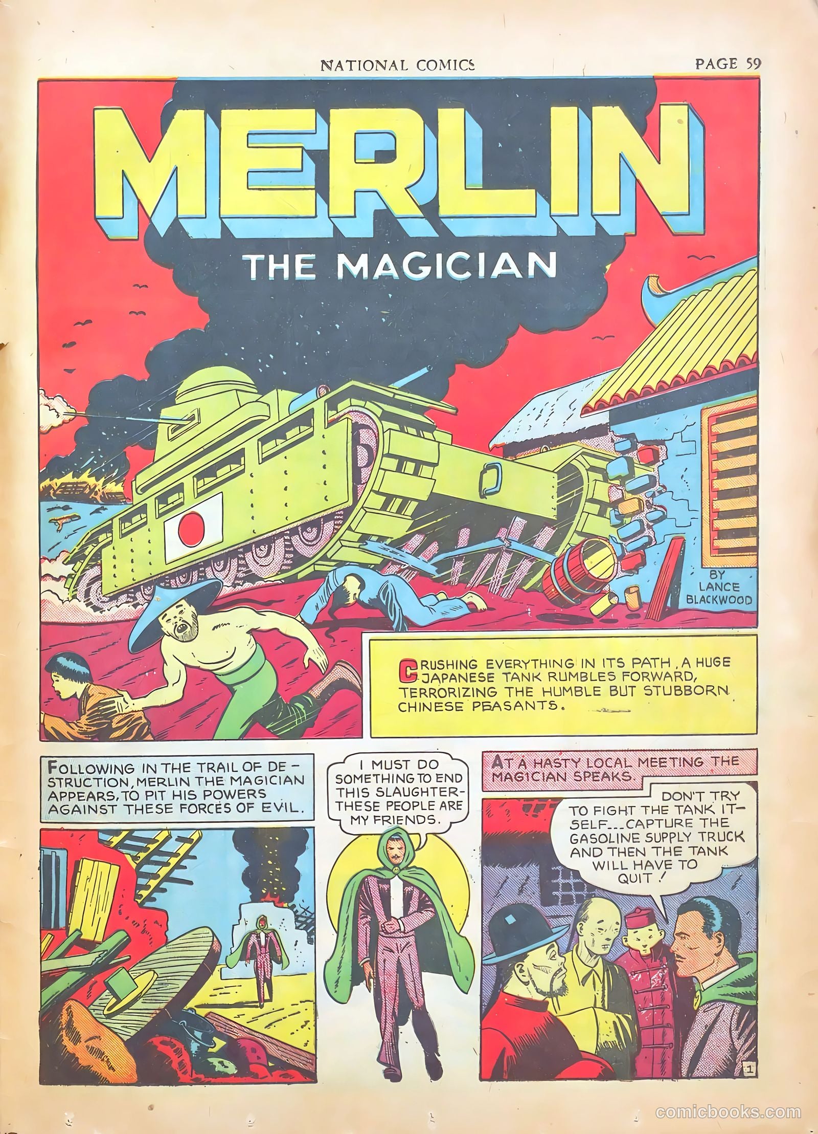 National Comics #15 (1941) — page 61 of 68