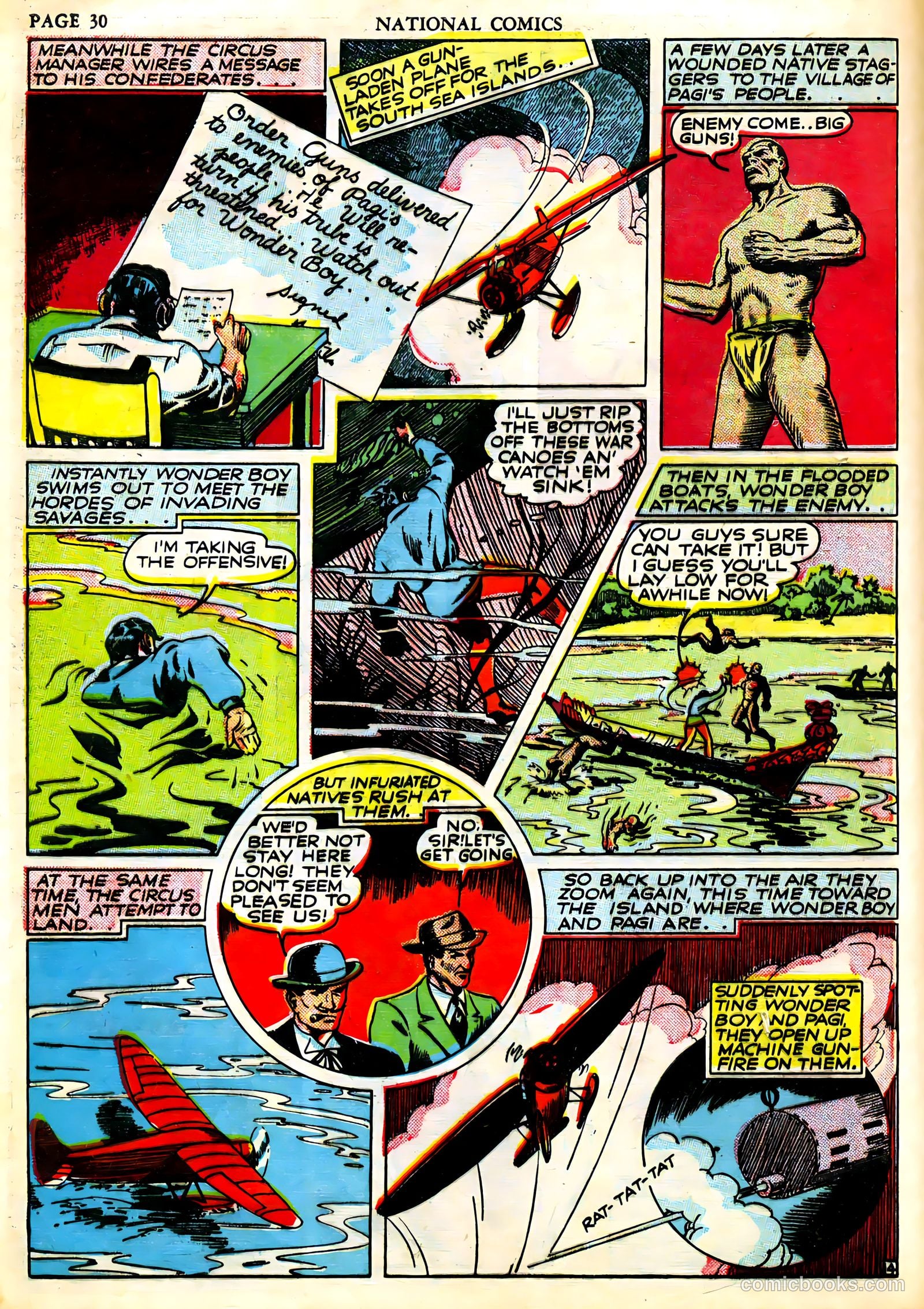 National Comics #16 (1941) — page 32 of 68