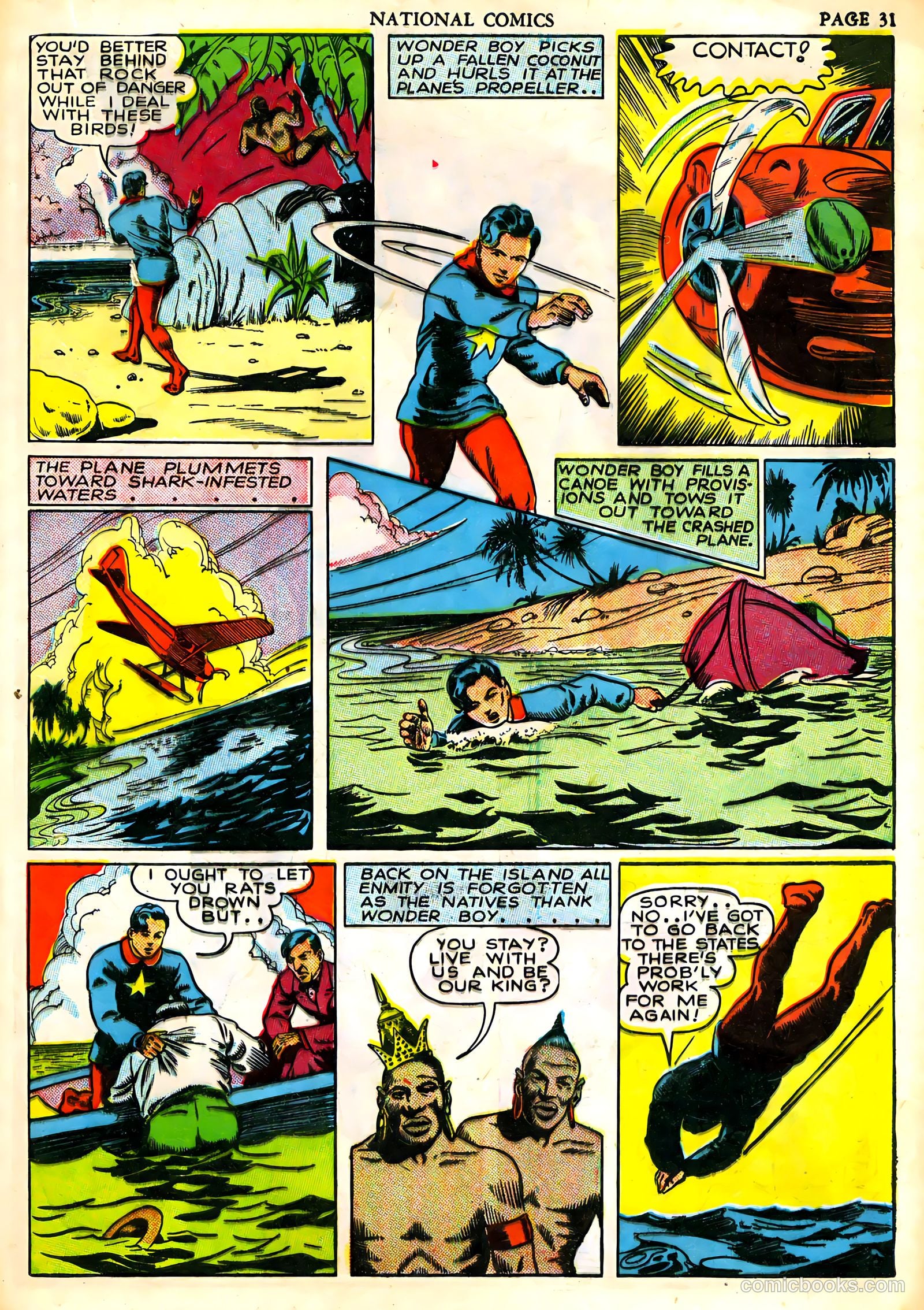 National Comics #16 (1941) — page 33 of 68