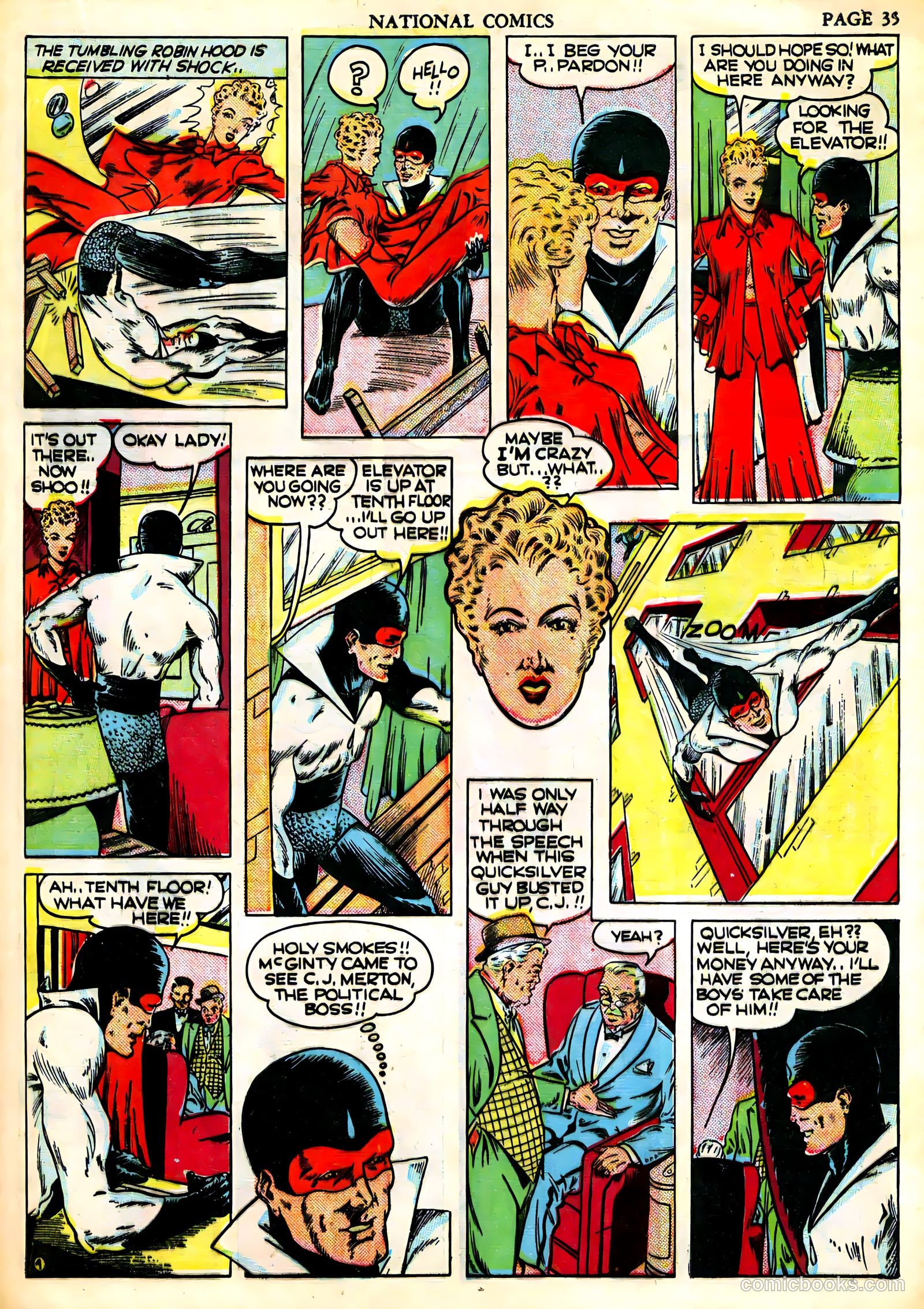 National Comics #16 (1941) — page 37 of 68