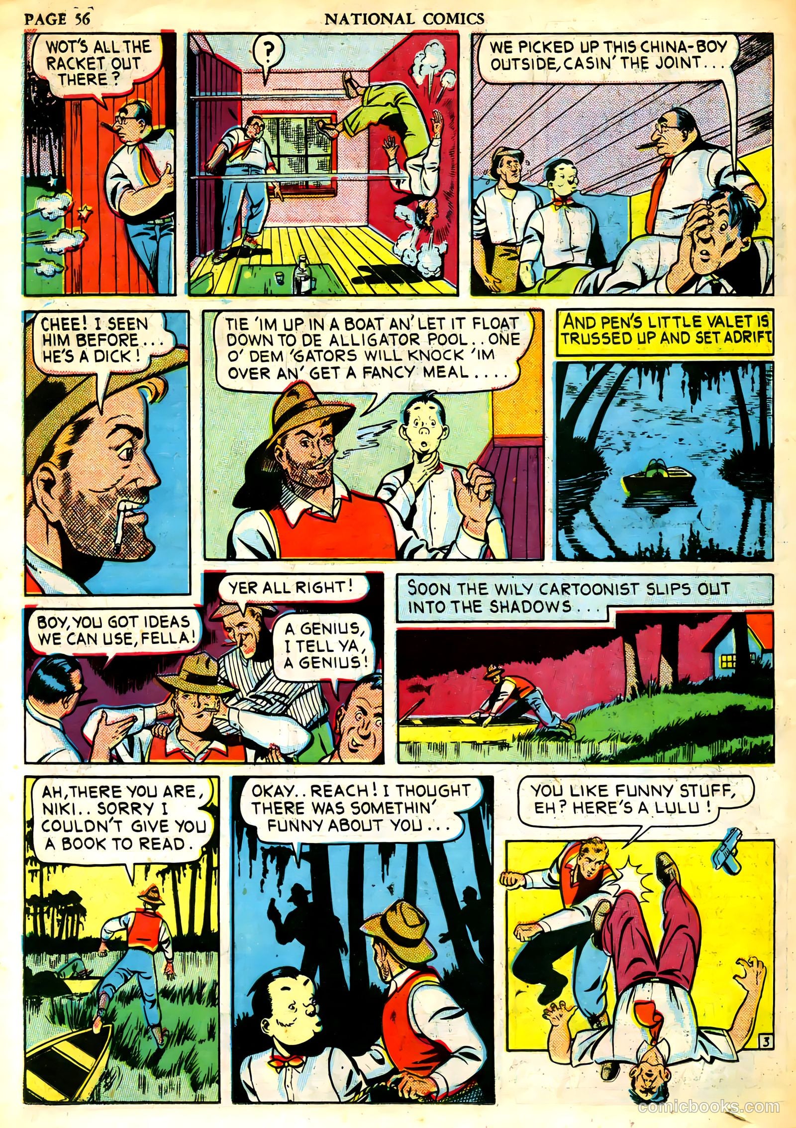 National Comics #16 (1941) — page 58 of 68