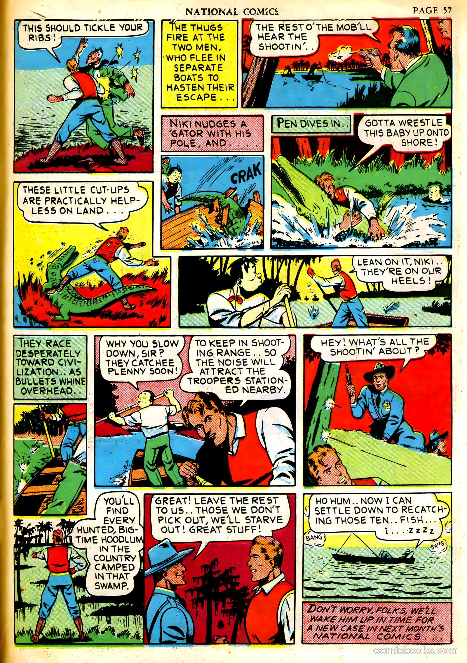 National Comics #16 (1941) — page 59 of 68