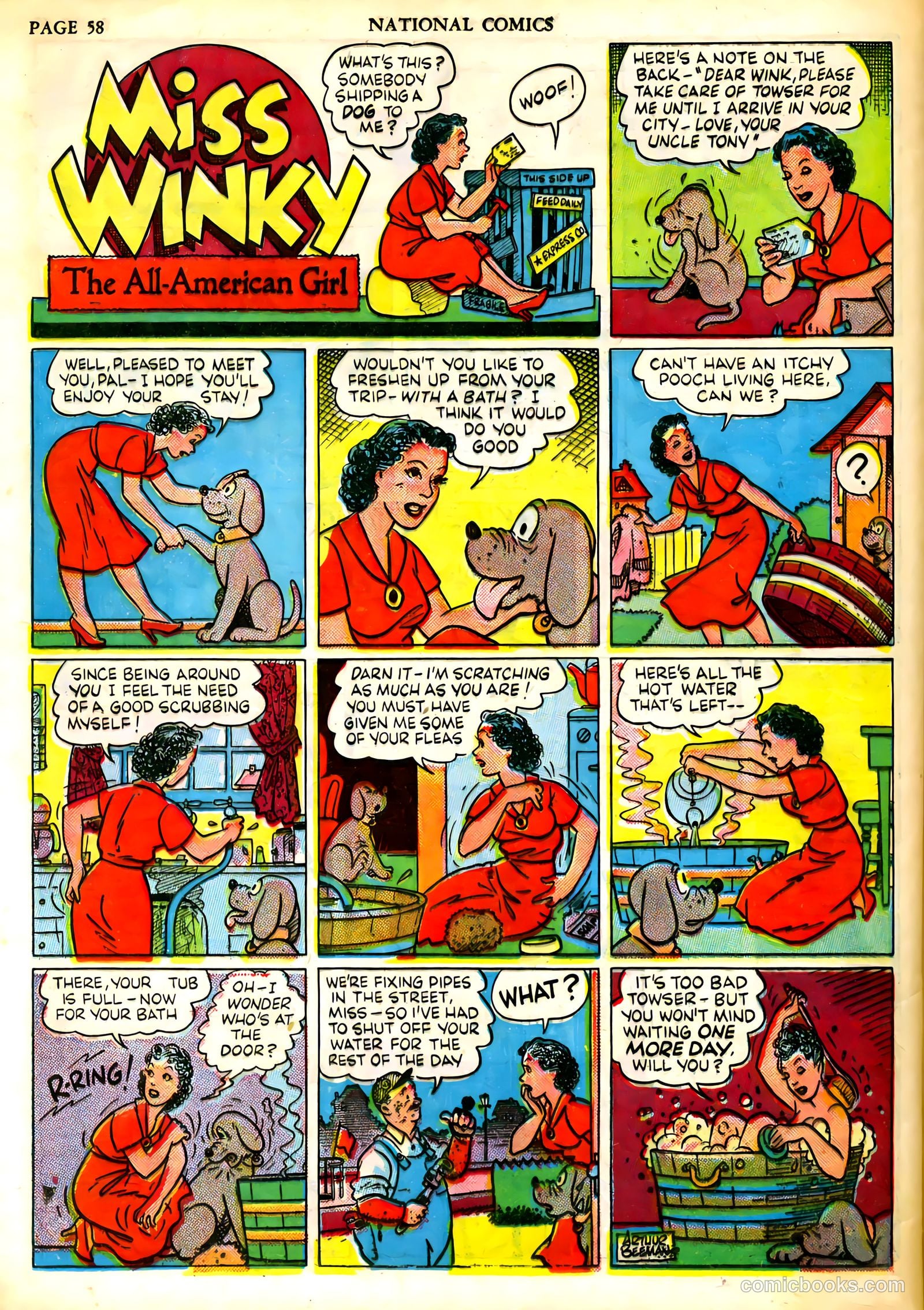 National Comics #16 (1941) — page 60 of 68