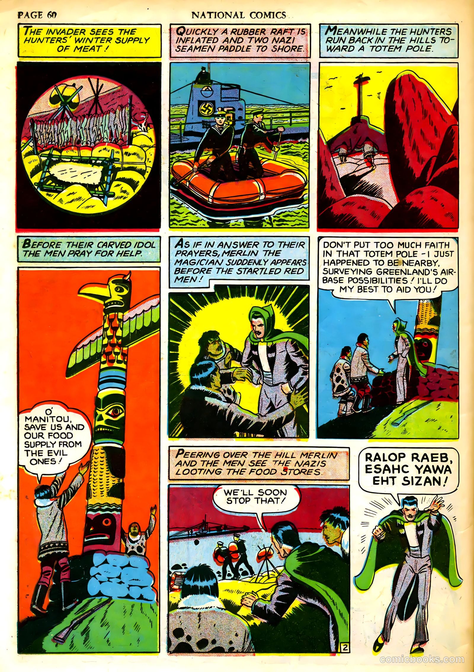 National Comics #16 (1941) — page 62 of 68