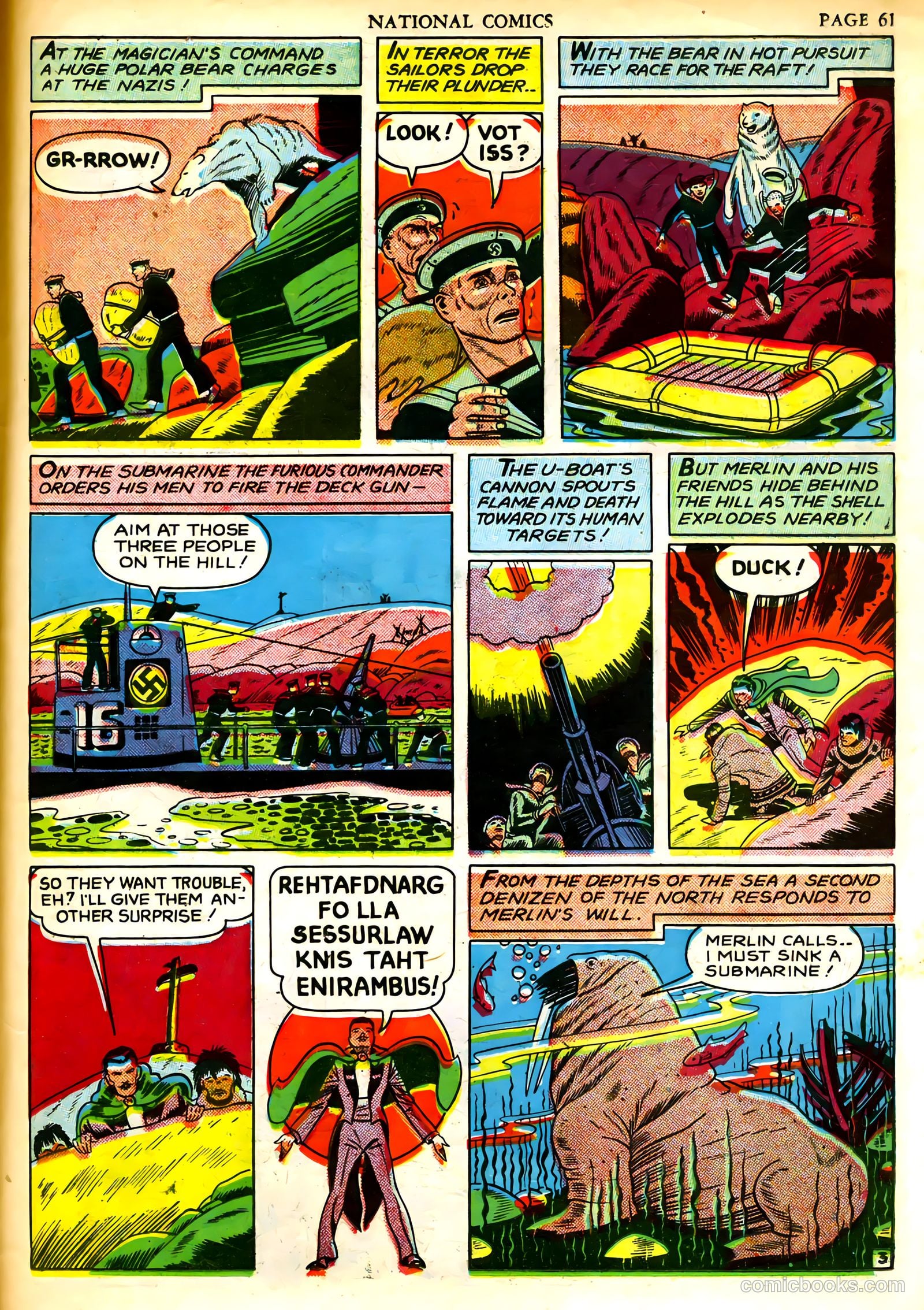 National Comics #16 (1941) — page 63 of 68