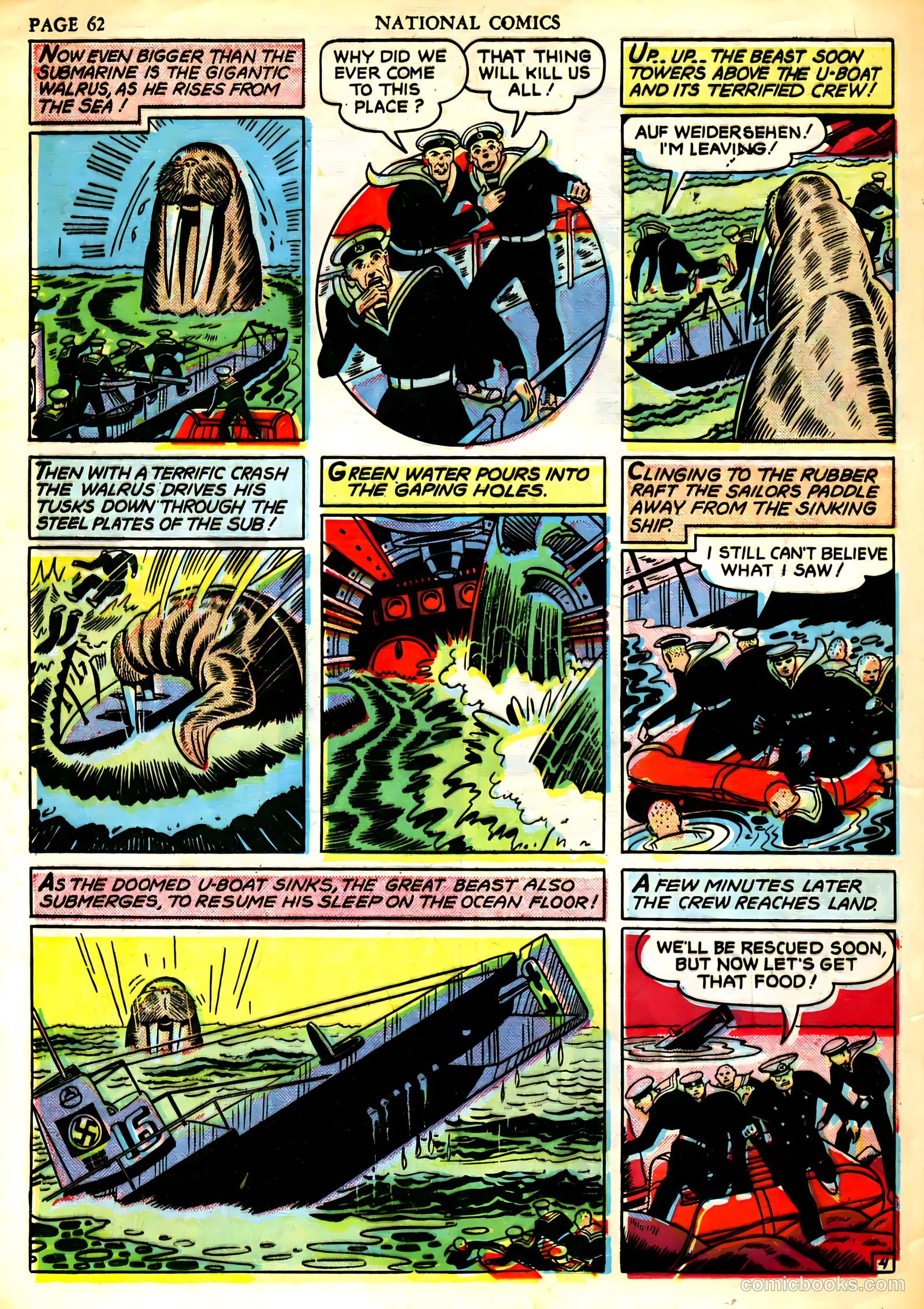National Comics #16 (1941) — page 64 of 68