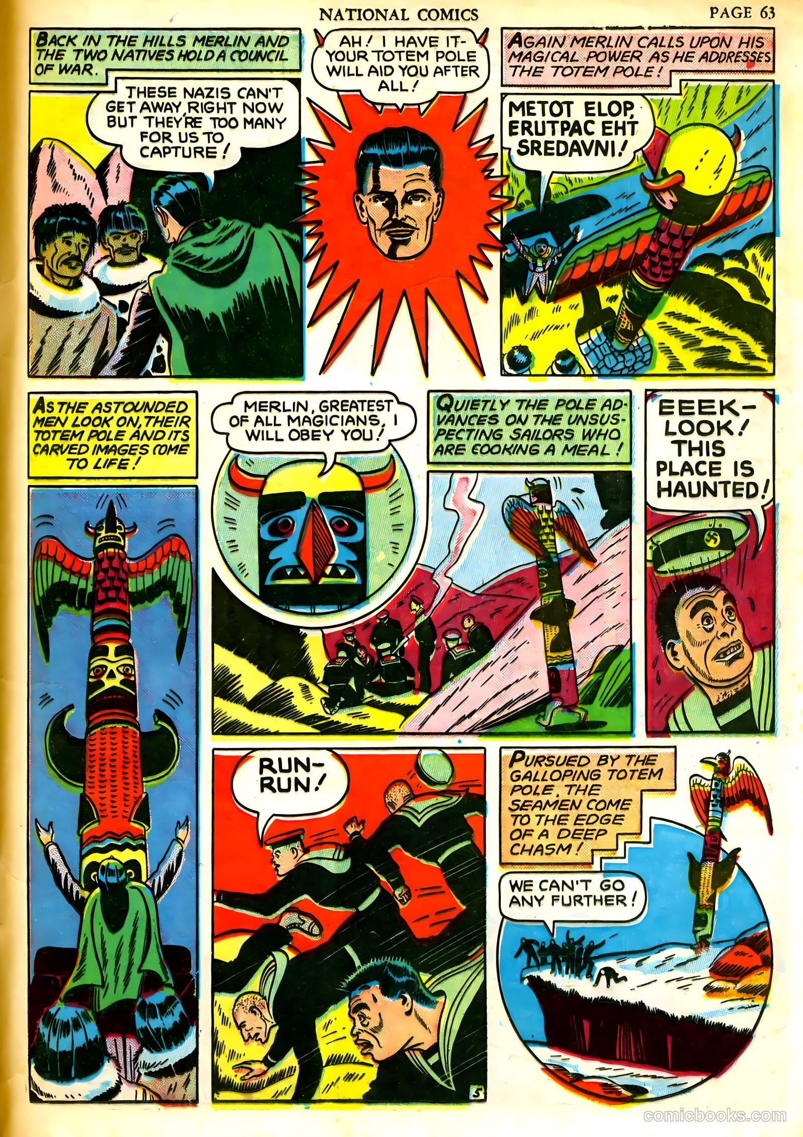 National Comics #16 (1941) — page 65 of 68