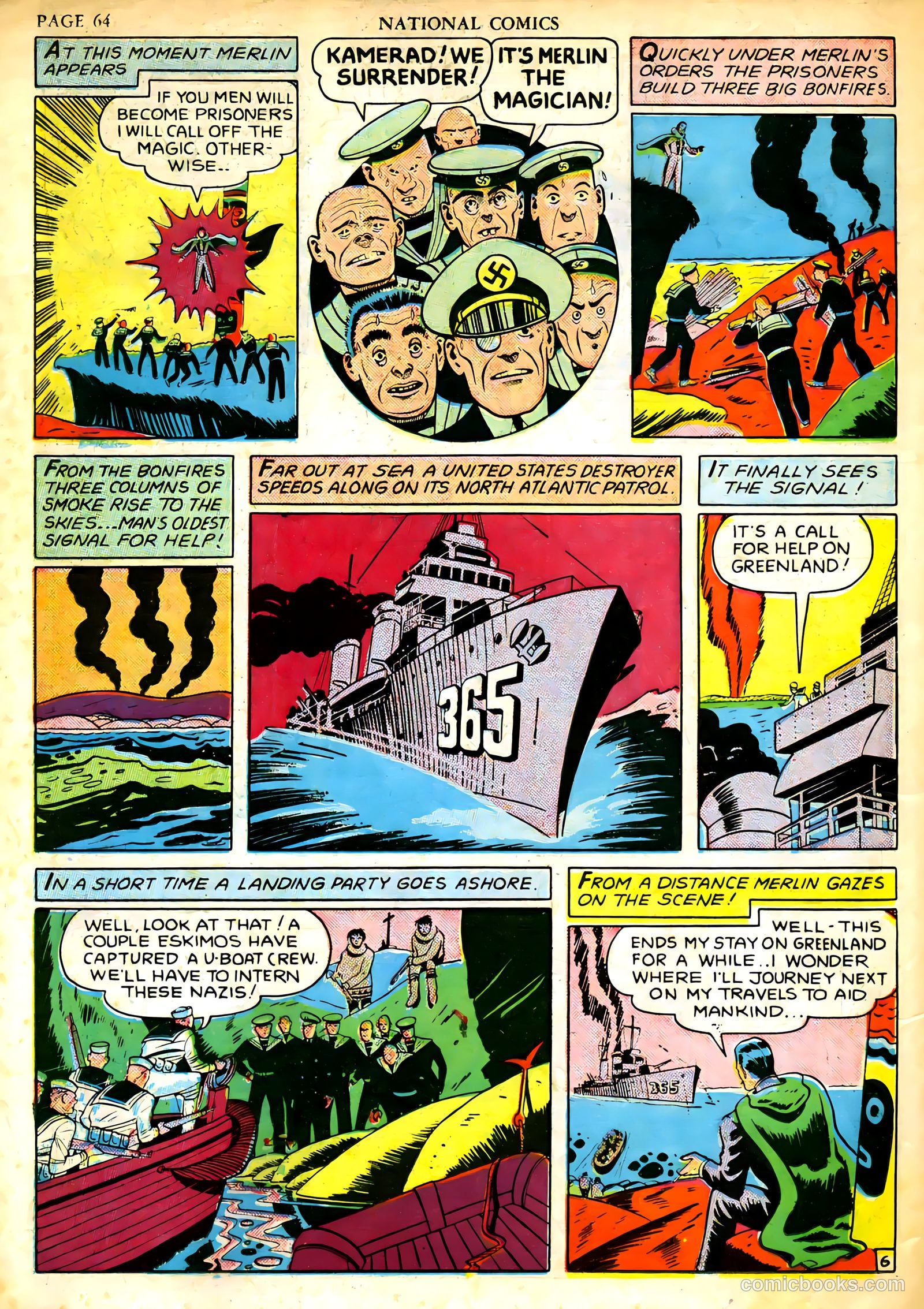 National Comics #16 (1941) — page 66 of 68