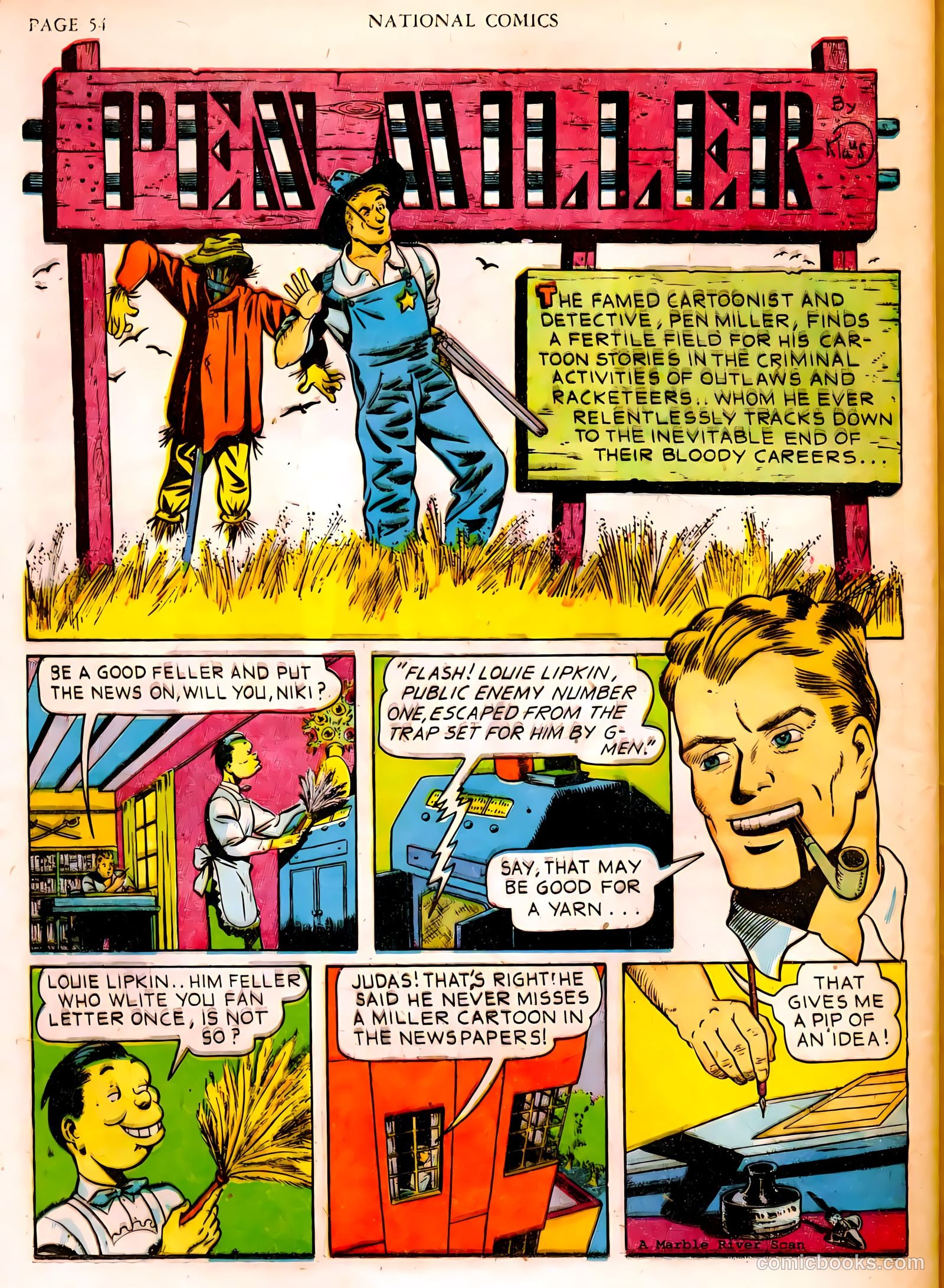 National Comics #17 (1941) — page 55 of 65