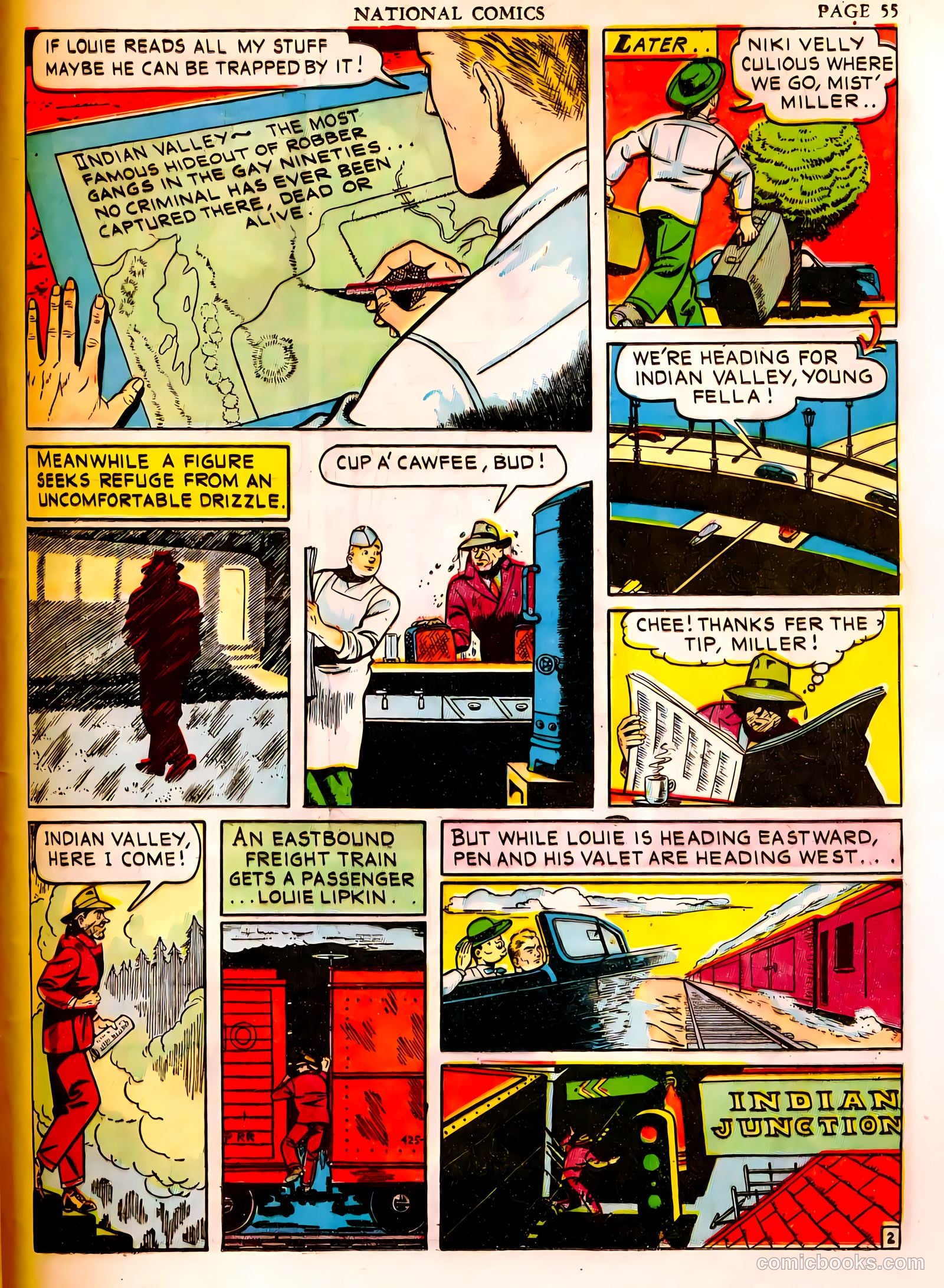 National Comics #17 (1941) — page 56 of 65