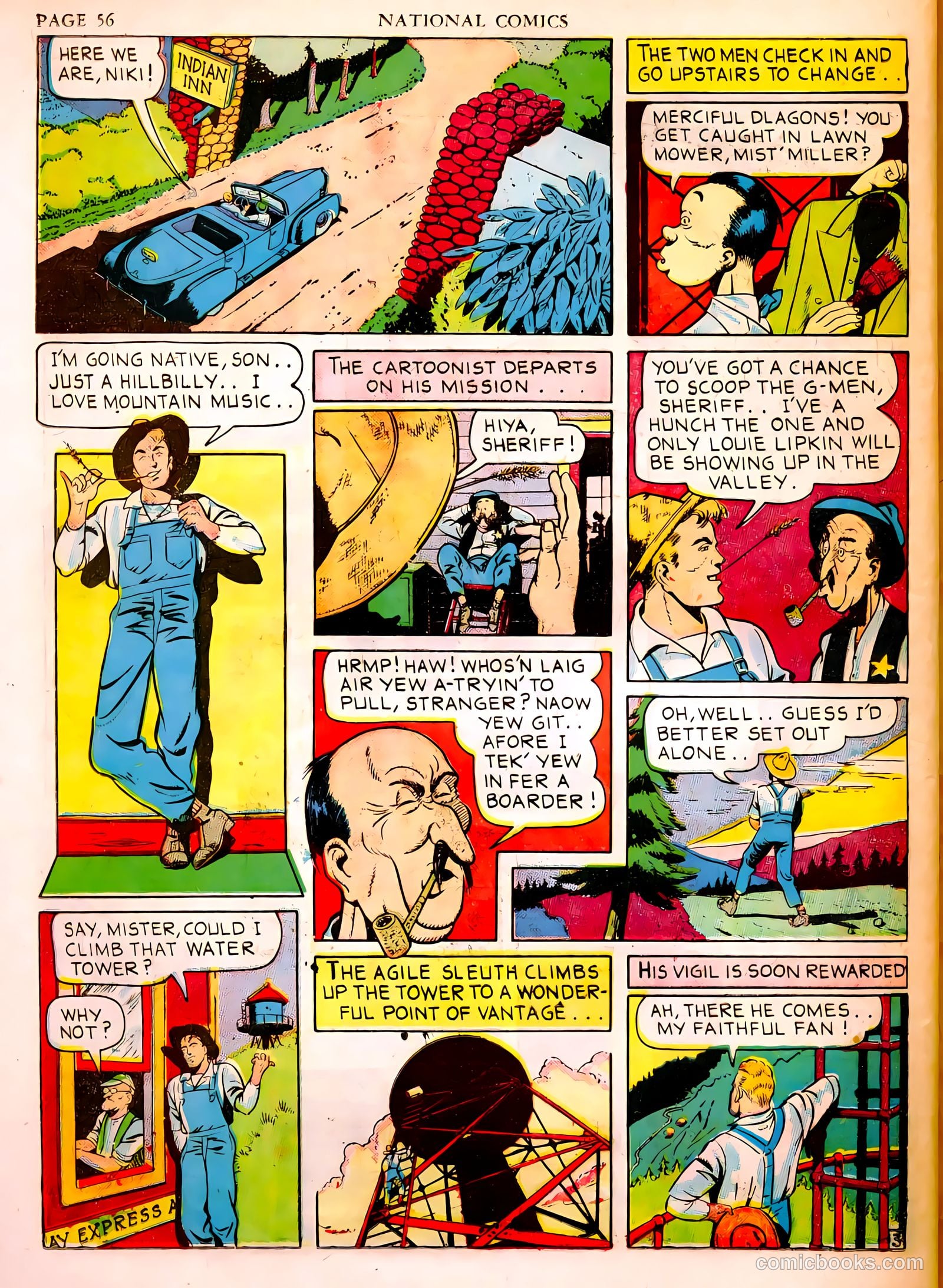 National Comics #17 (1941) — page 57 of 65