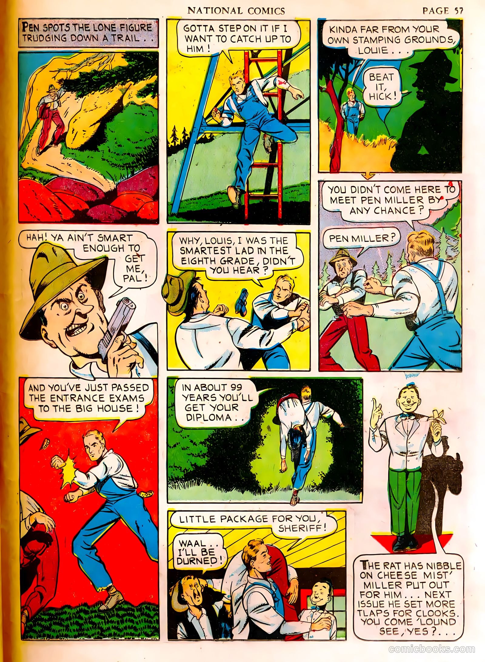 National Comics #17 (1941) — page 58 of 65