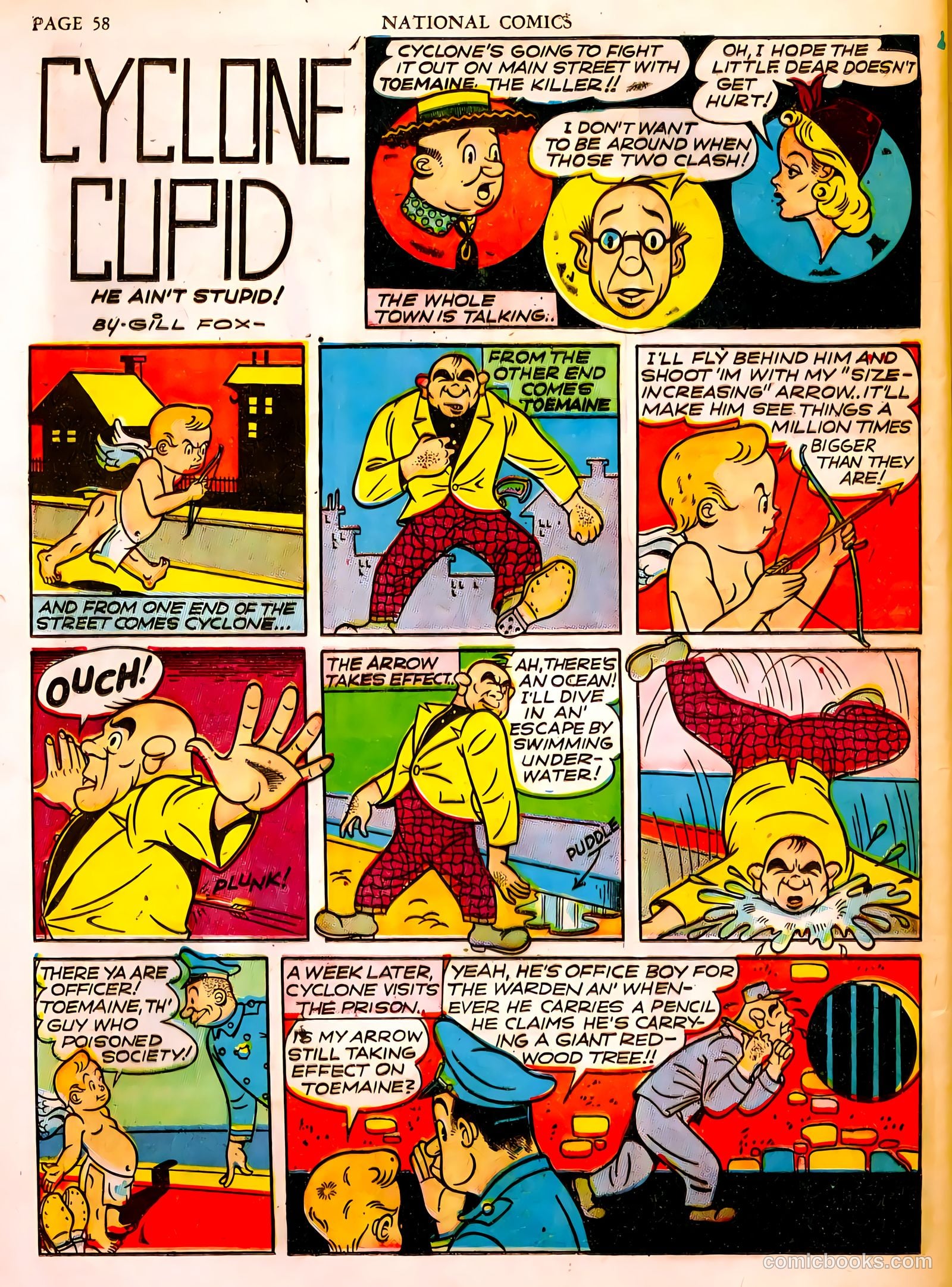 National Comics #17 (1941) — page 59 of 65