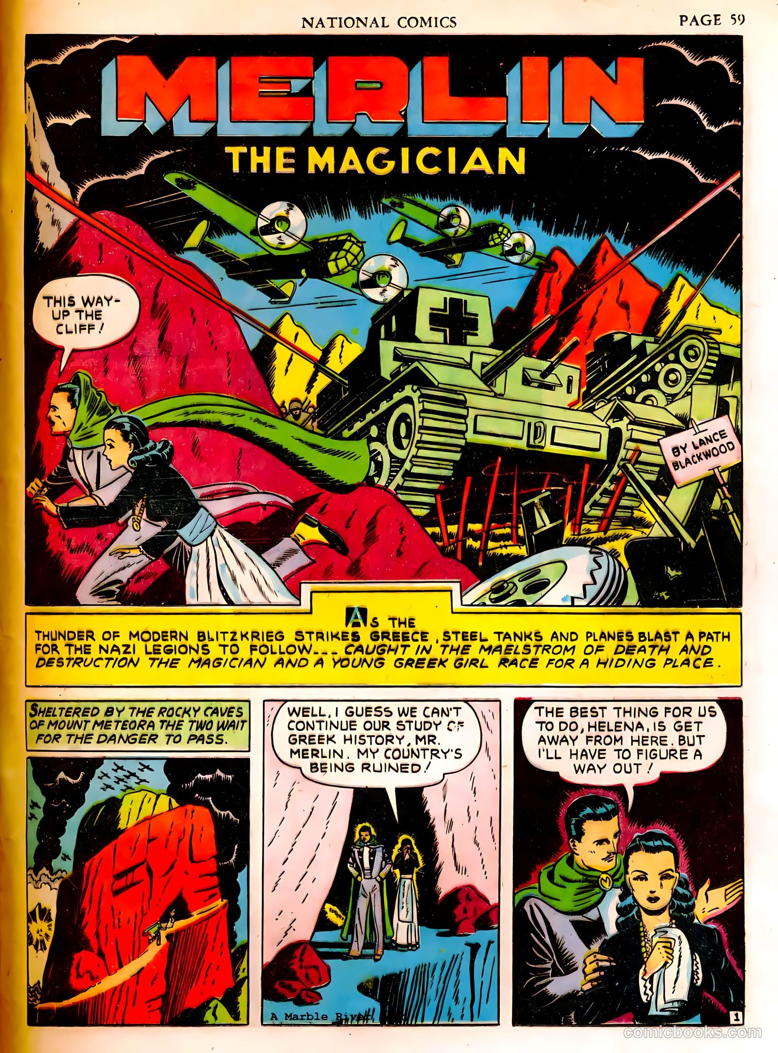 National Comics #17 (1941) — page 60 of 65