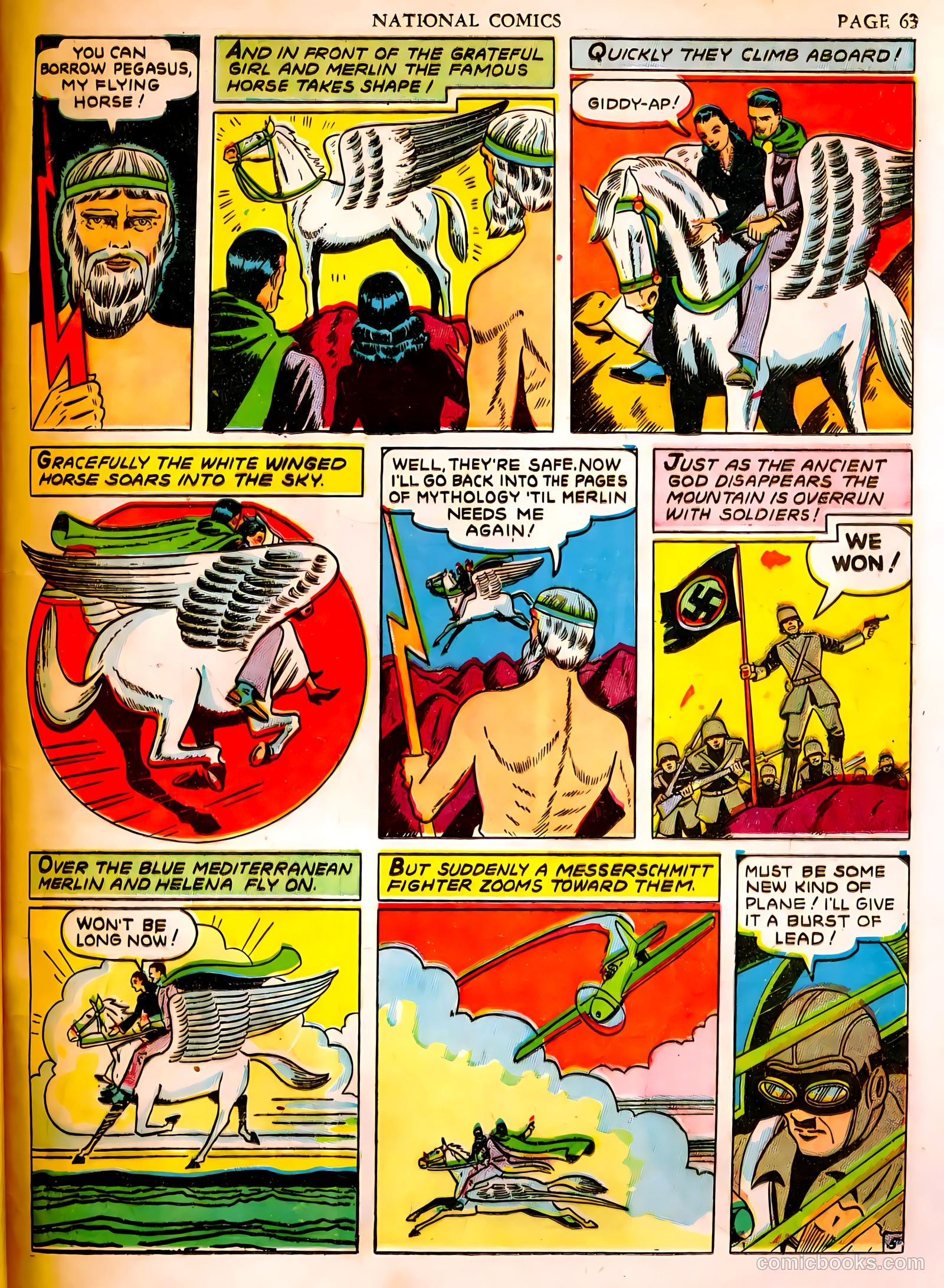 National Comics #17 (1941) — page 64 of 65