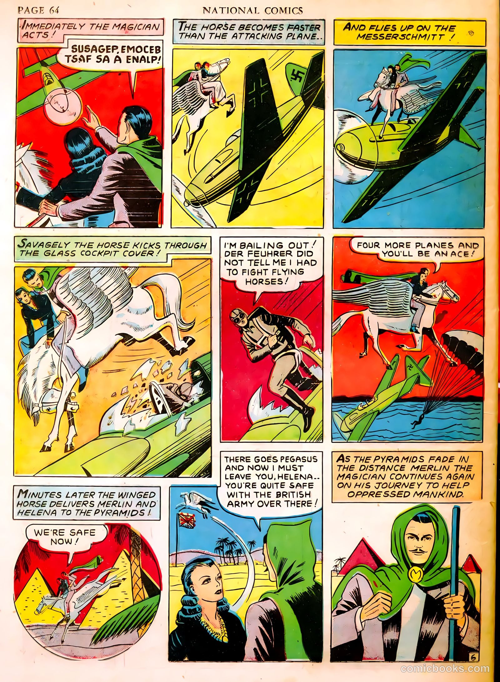 National Comics #17 (1941) — page 65 of 65