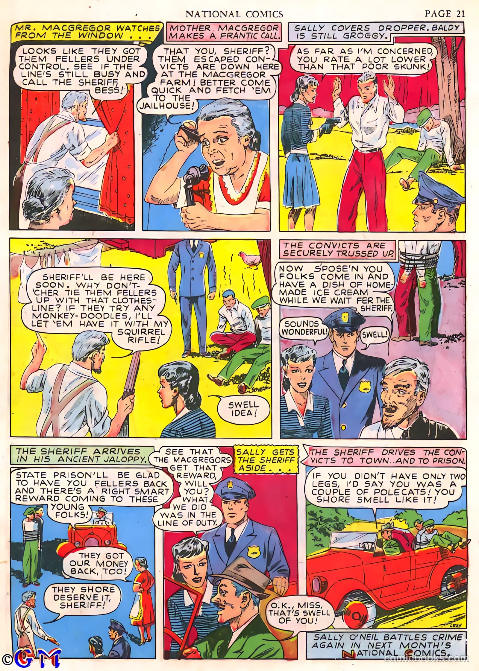 National Comics #18 (1941) — page 23 of 68
