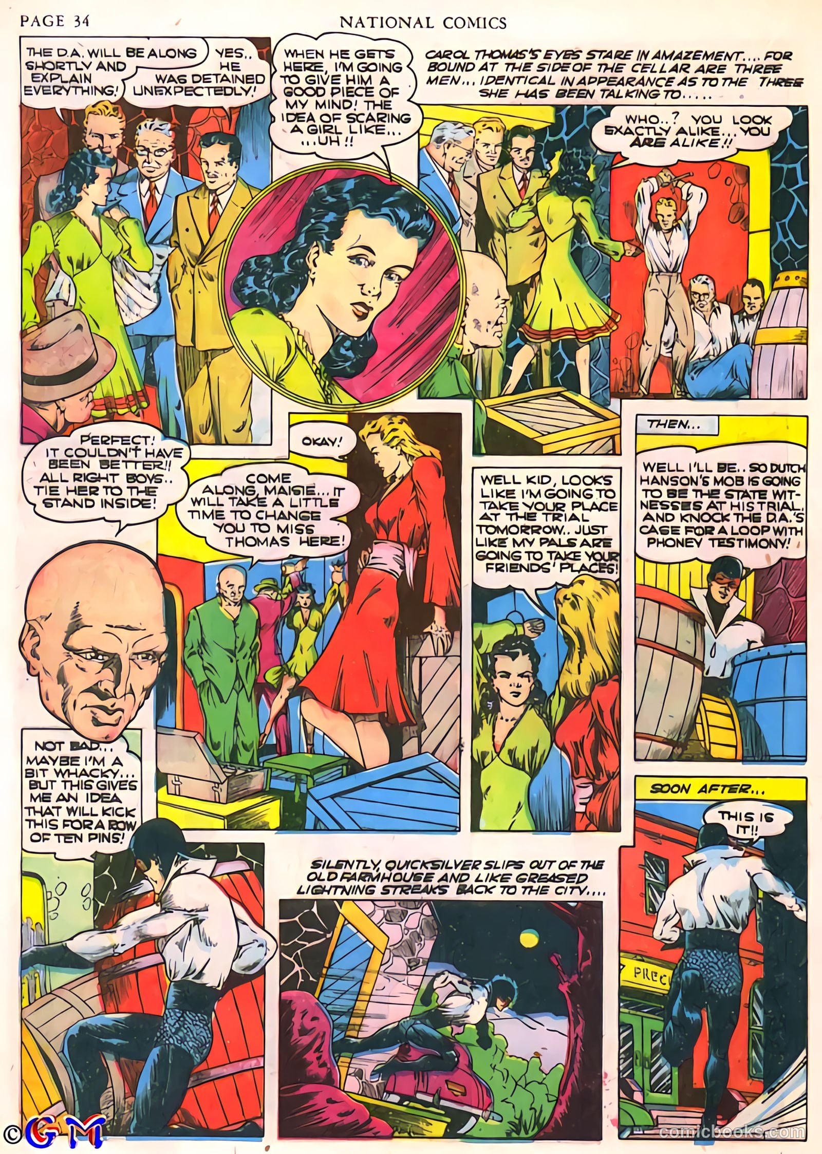National Comics #18 (1941) — page 36 of 68