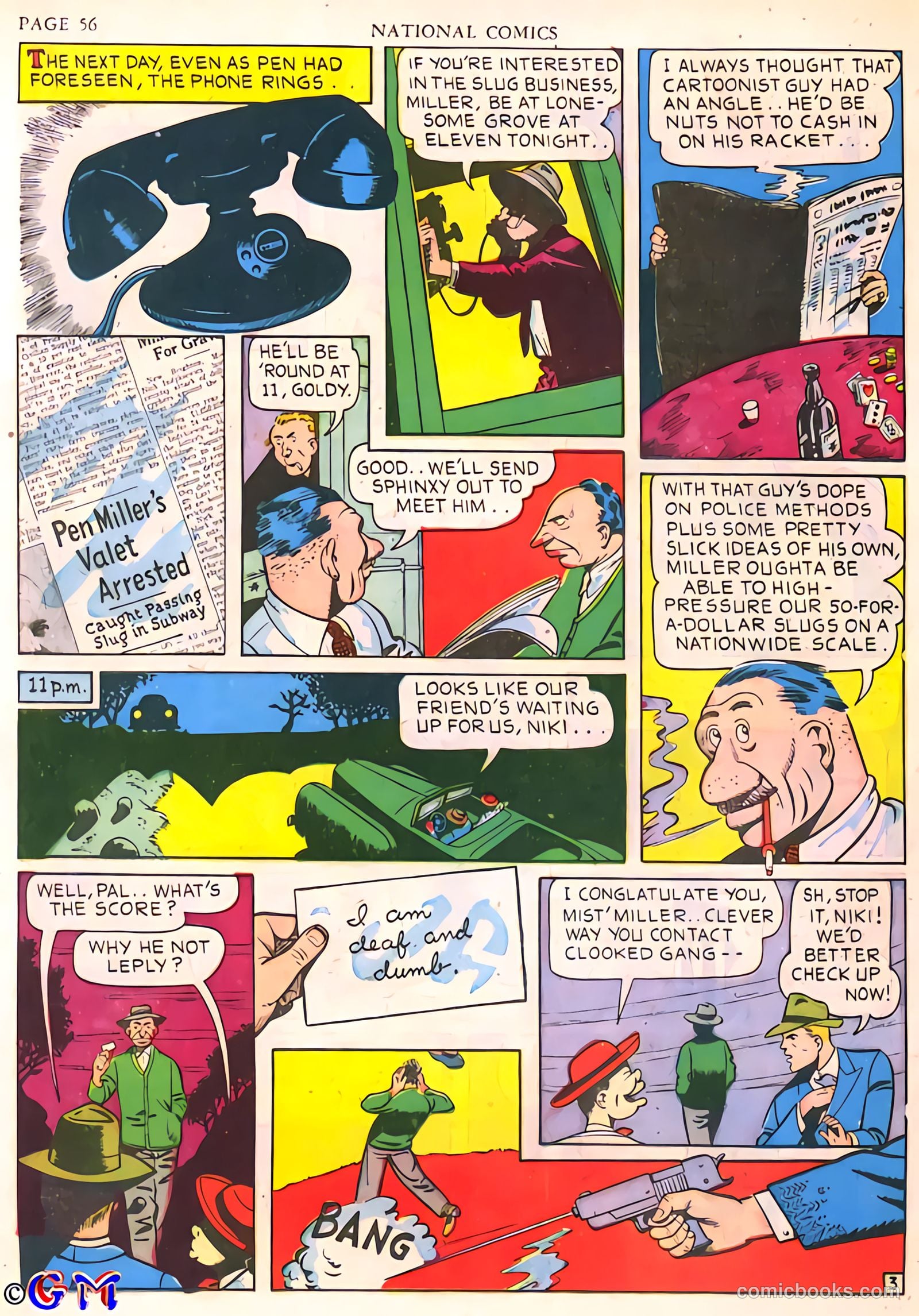 National Comics #18 (1941) — page 58 of 68