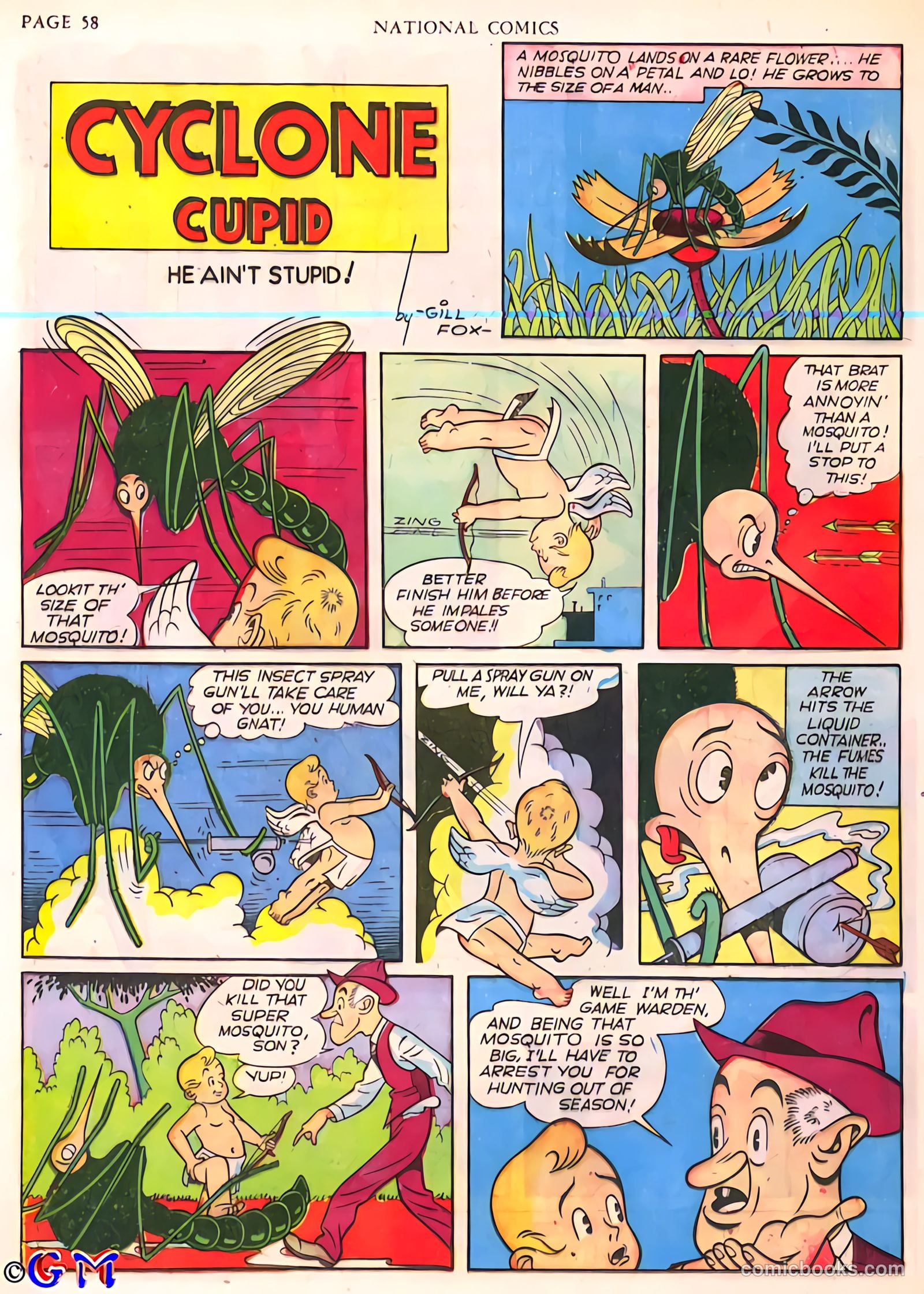 National Comics #18 (1941) — page 60 of 68