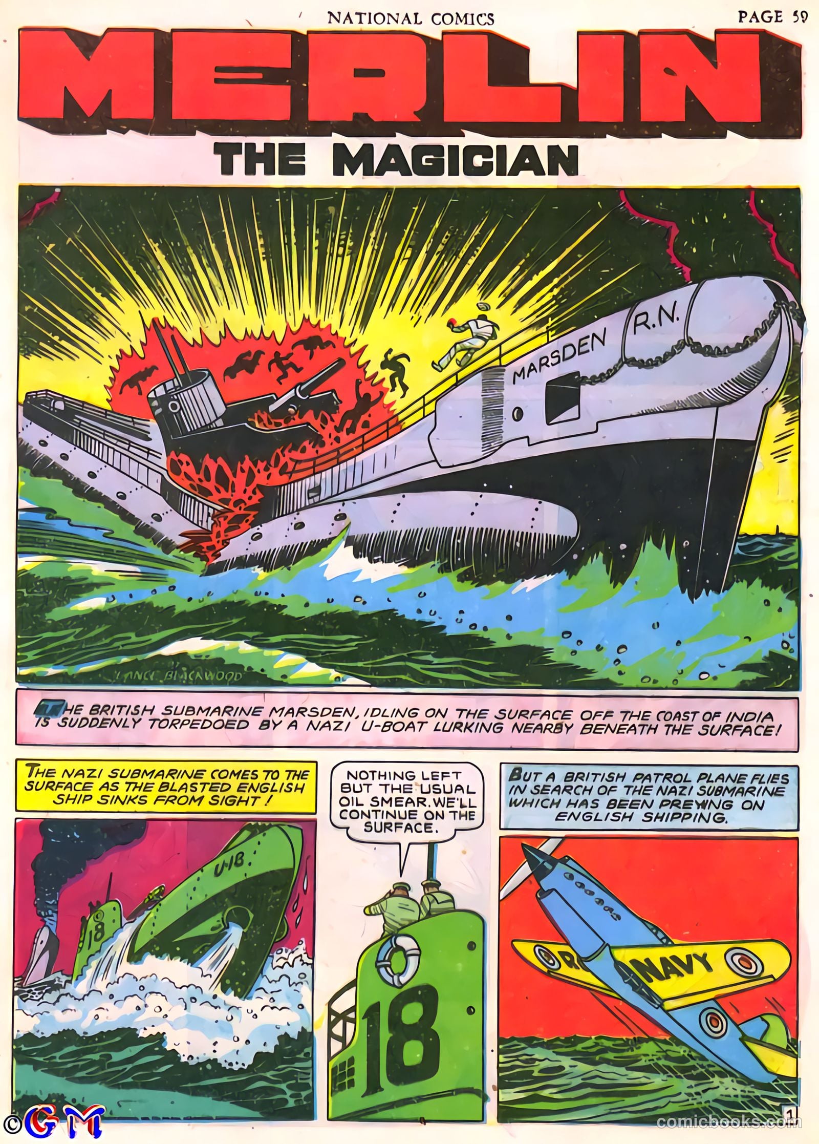 National Comics #18 (1941) — page 61 of 68