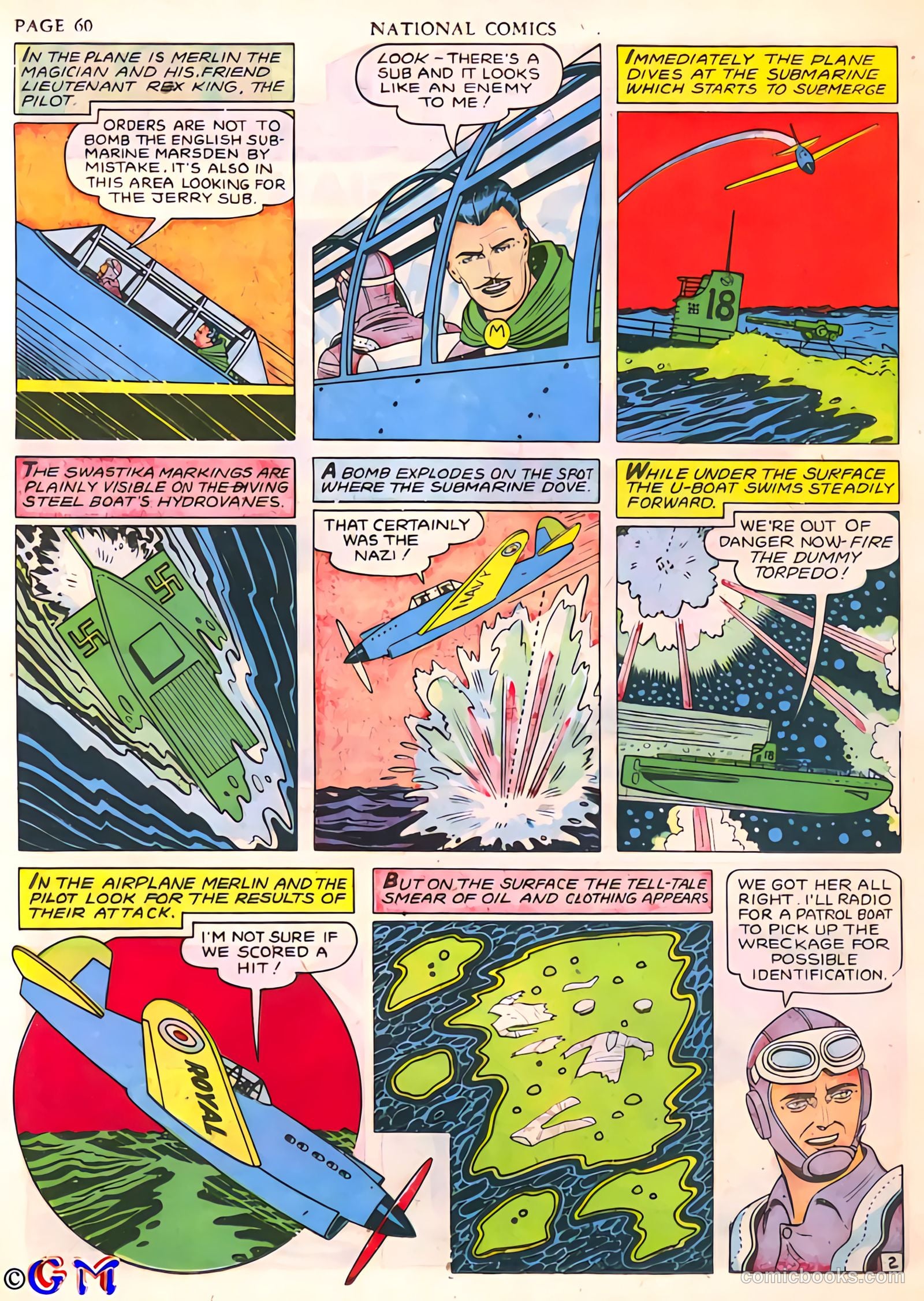 National Comics #18 (1941) — page 62 of 68