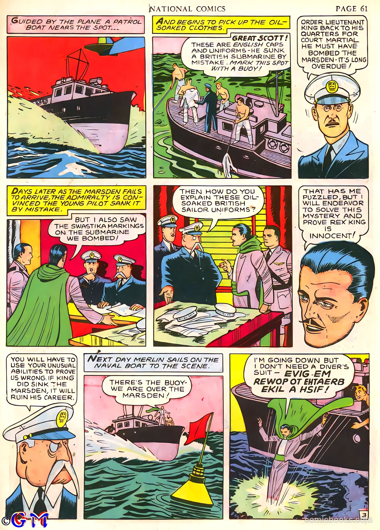 National Comics #18 (1941) — page 63 of 68