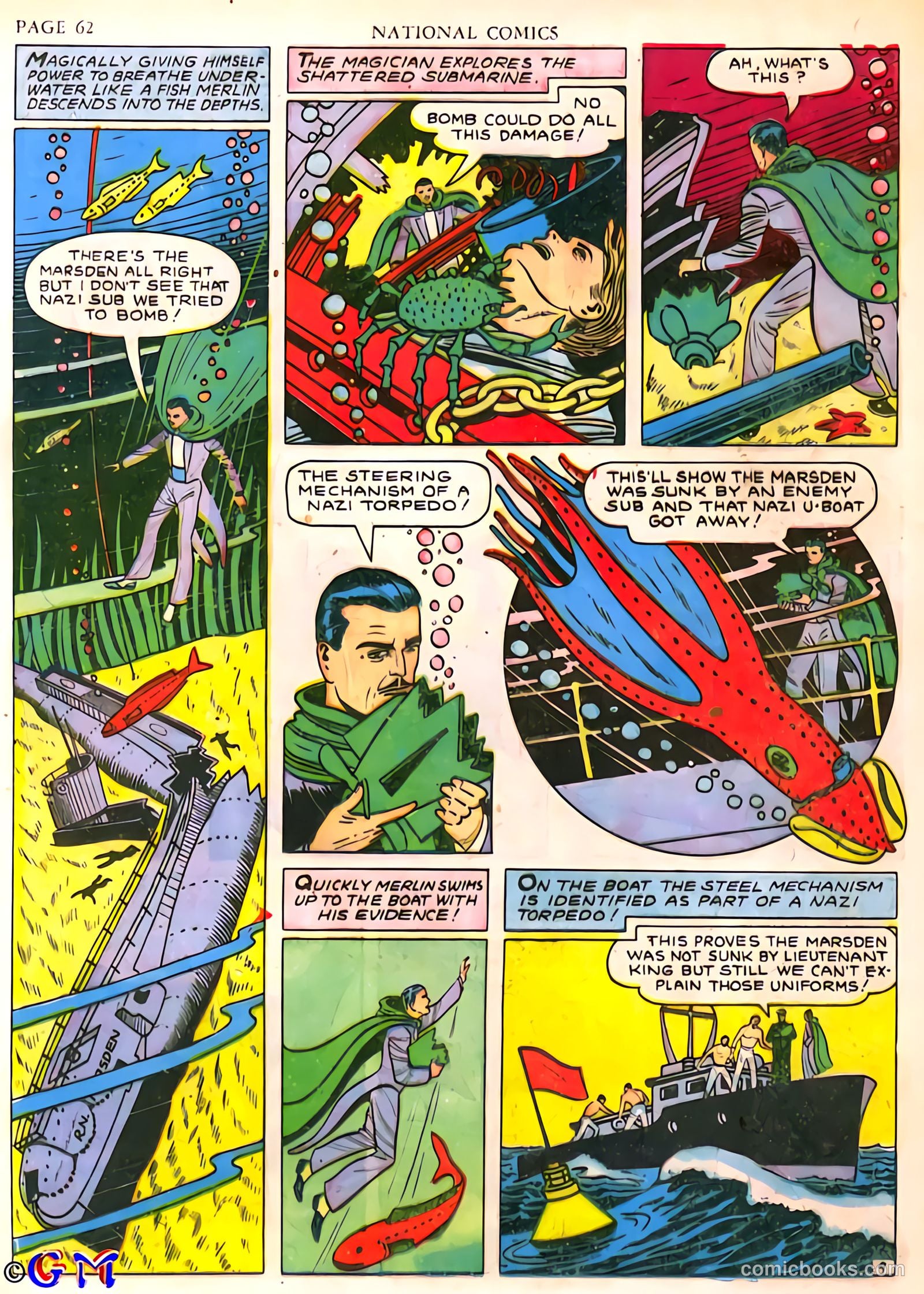 National Comics #18 (1941) — page 64 of 68