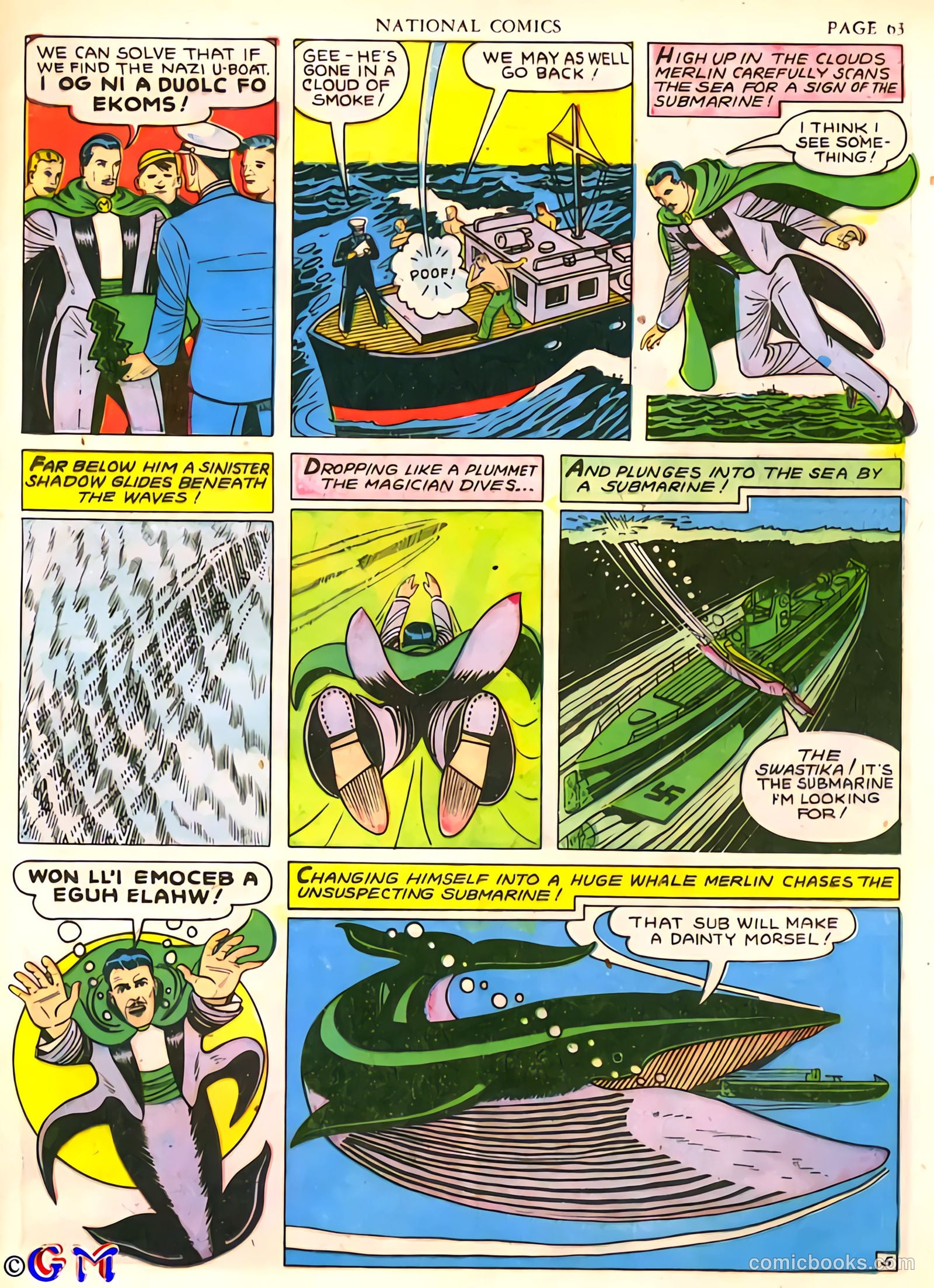 National Comics #18 (1941) — page 65 of 68