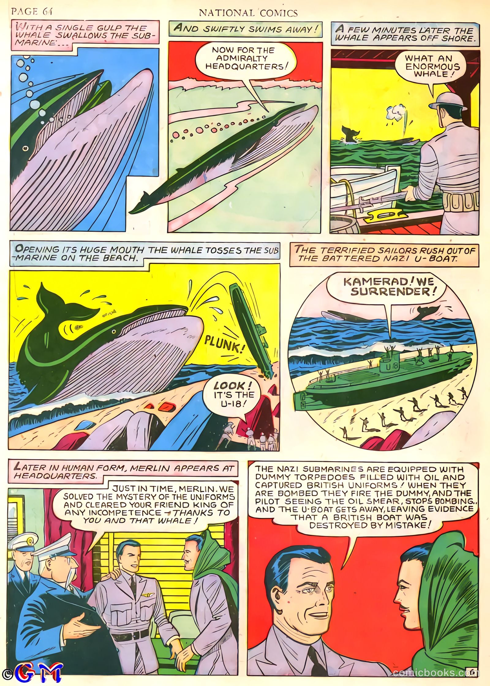 National Comics #18 (1941) — page 66 of 68