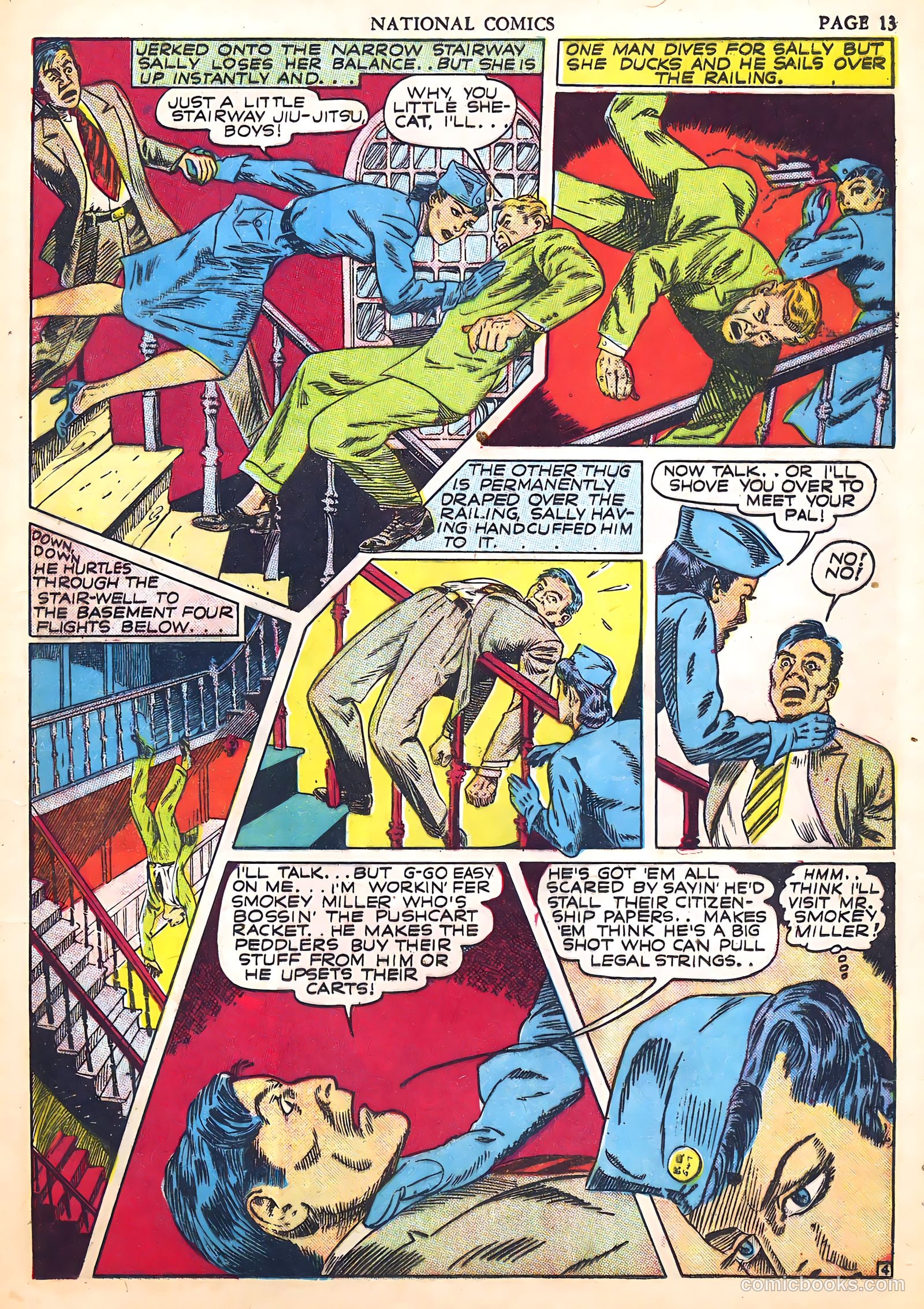 National Comics #19 (1942) — page 16 of 69