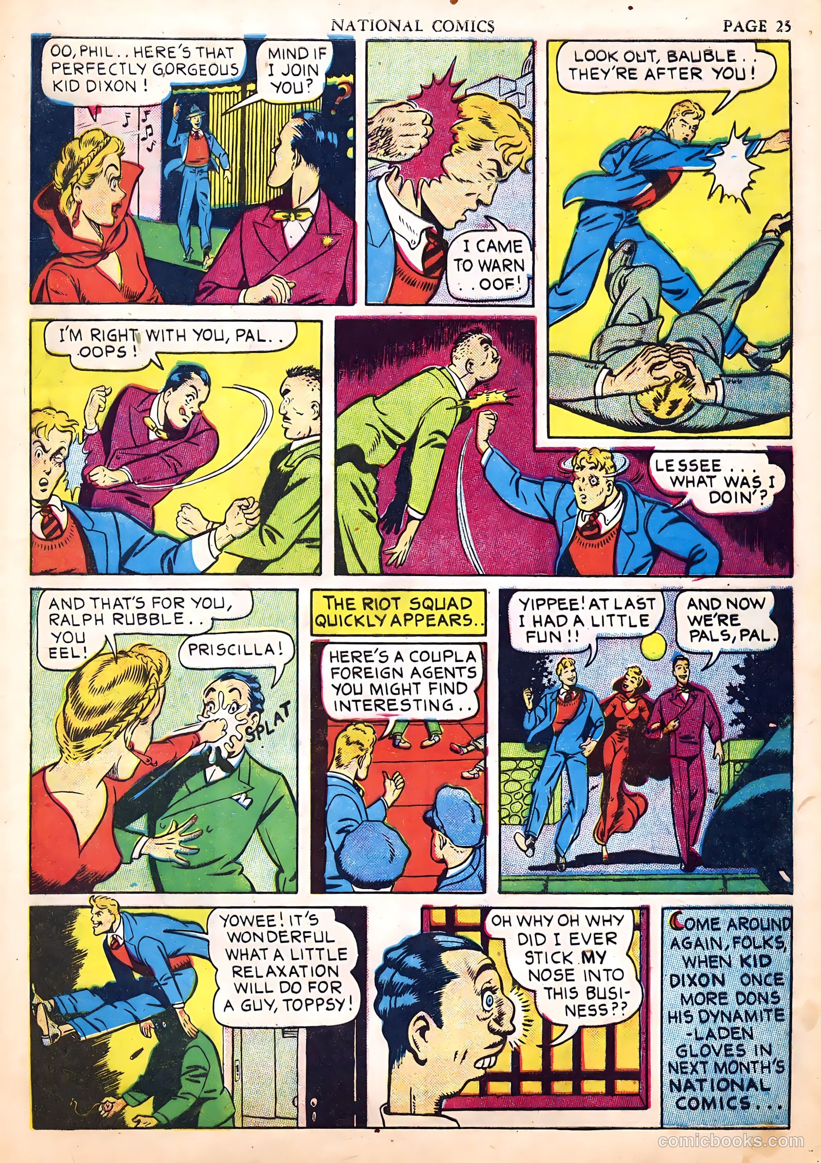 National Comics #19 (1942) — page 28 of 69