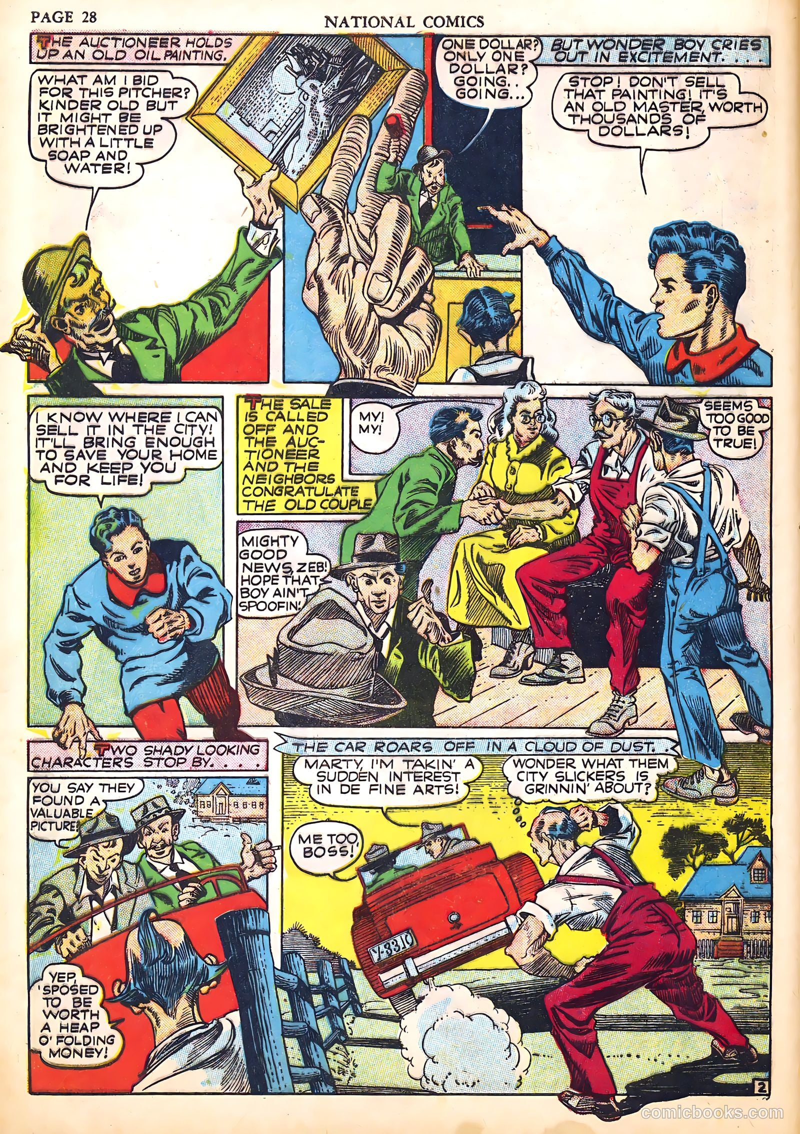 National Comics #19 (1942) — page 31 of 69
