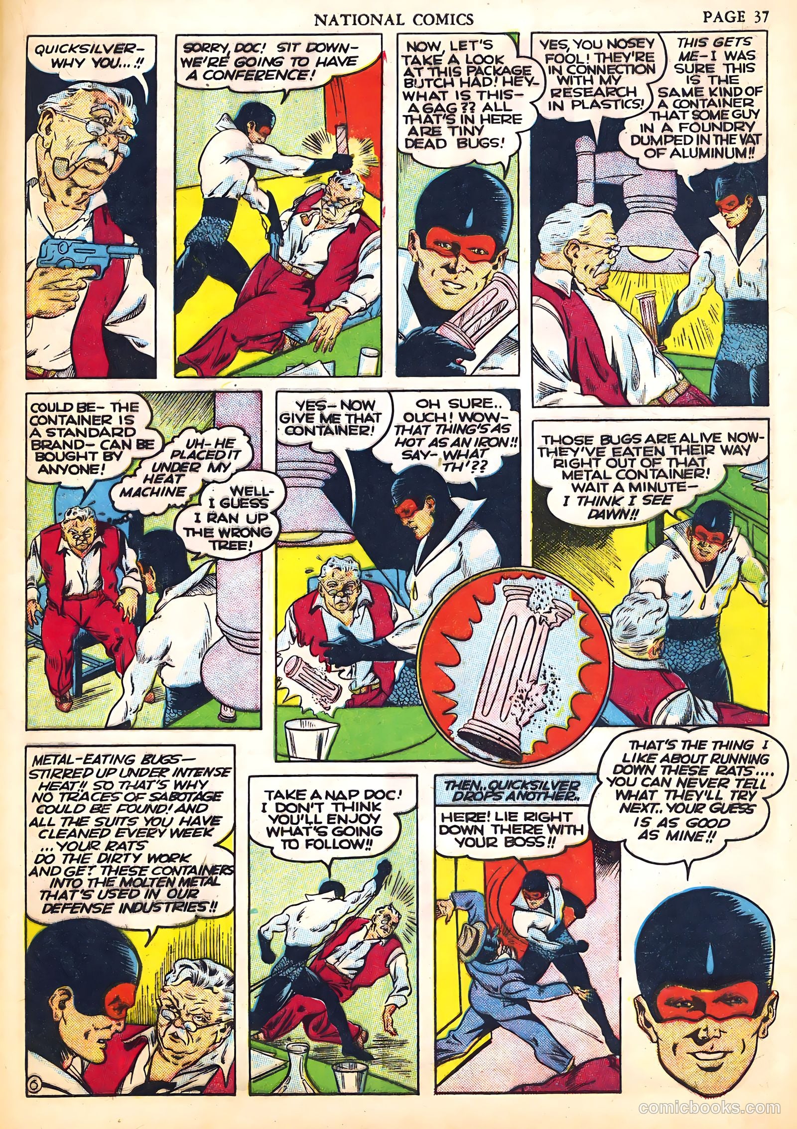 National Comics #19 (1942) — page 40 of 69