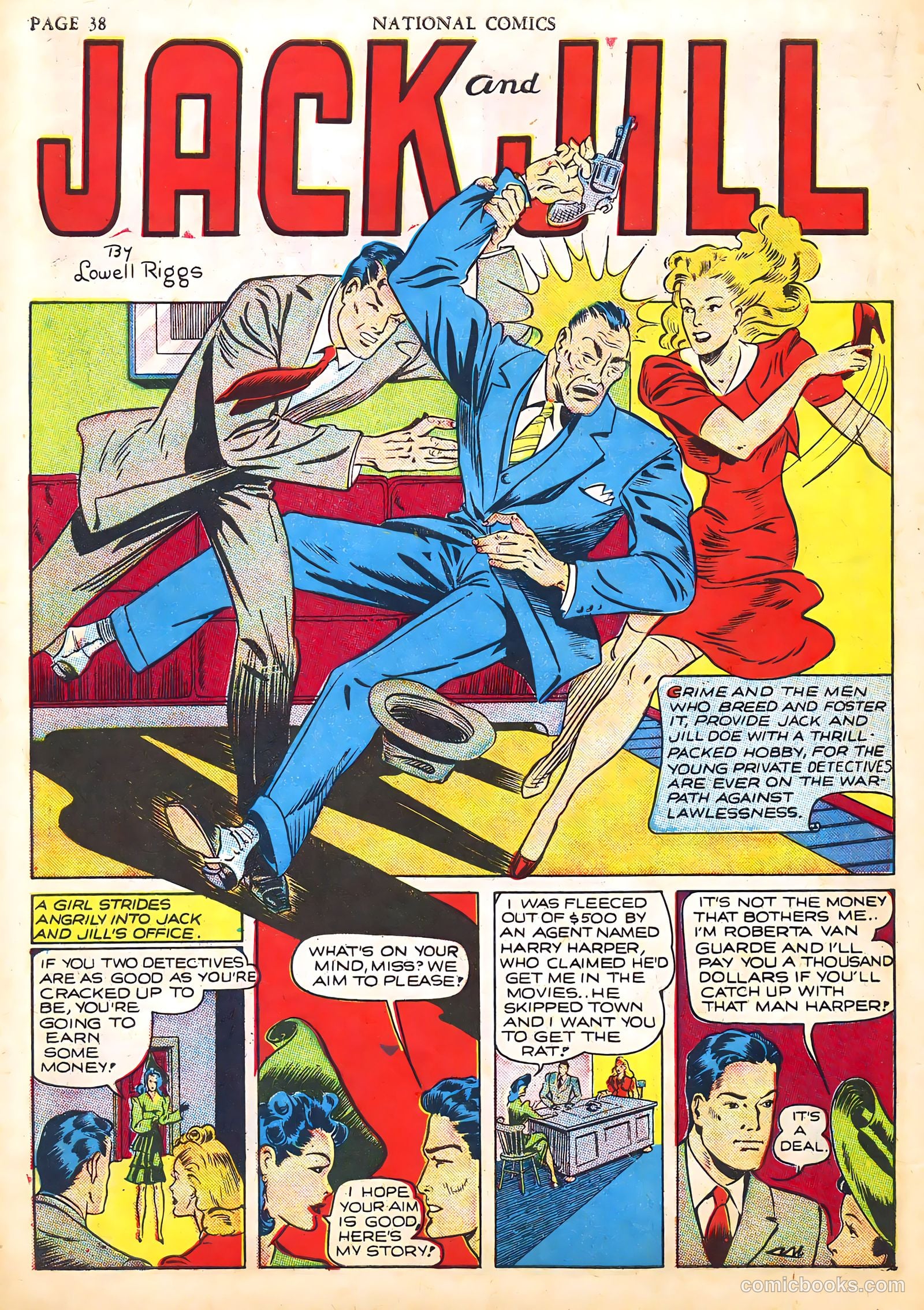 National Comics #19 (1942) — page 41 of 69