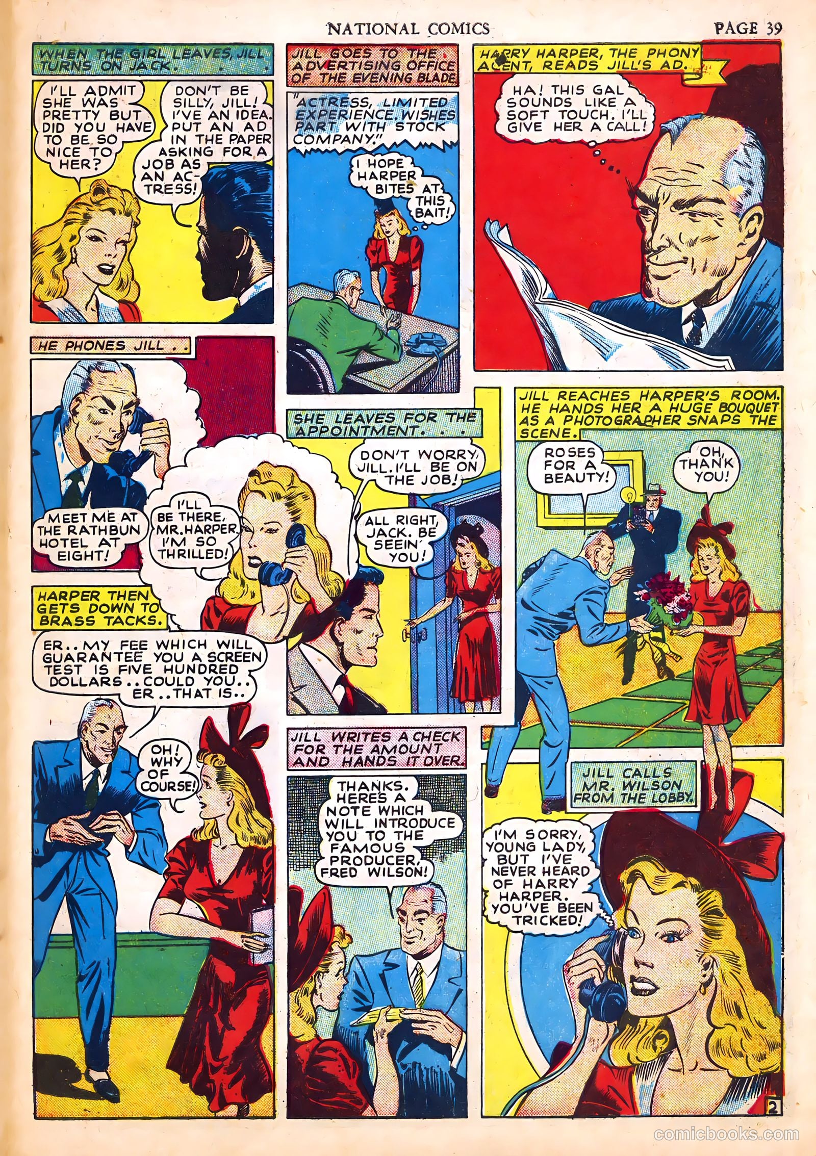National Comics #19 (1942) — page 42 of 69
