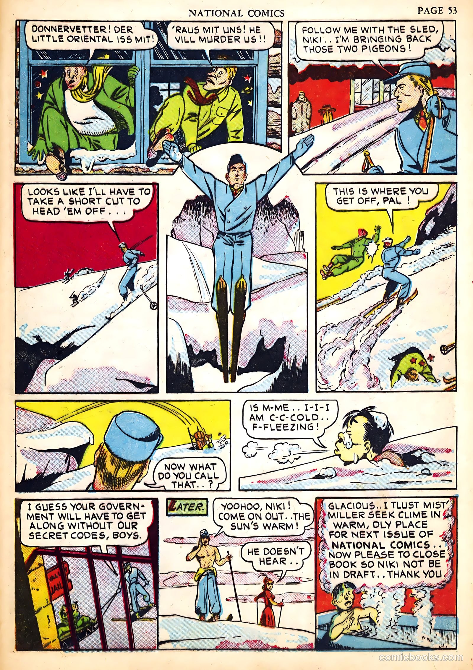 National Comics #19 (1942) — page 56 of 69