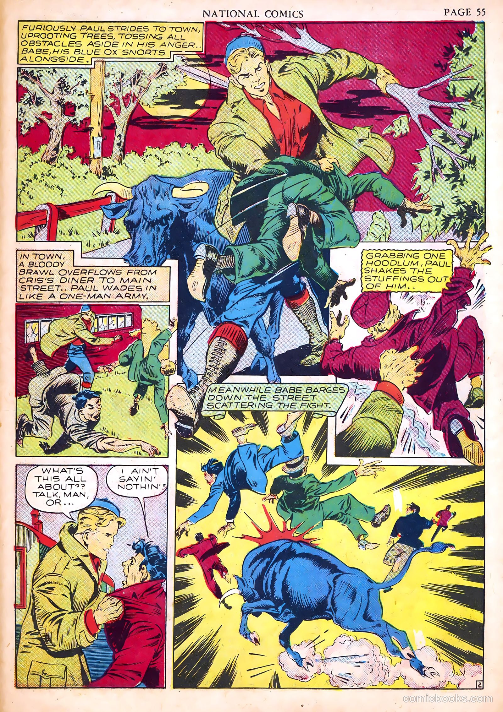 National Comics #19 (1942) — page 58 of 69